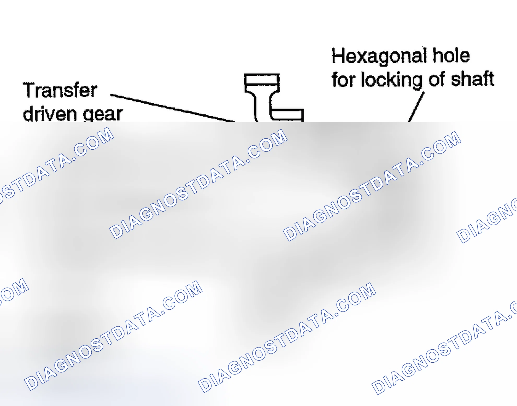 Scheme 156: Output Shaft/Transfer Drive Gear