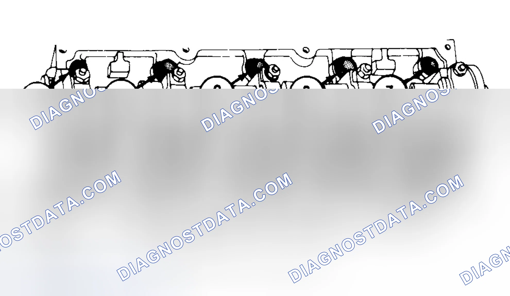 Scheme 7: Typical Cylinder Head Tightening or Loosening Sequence