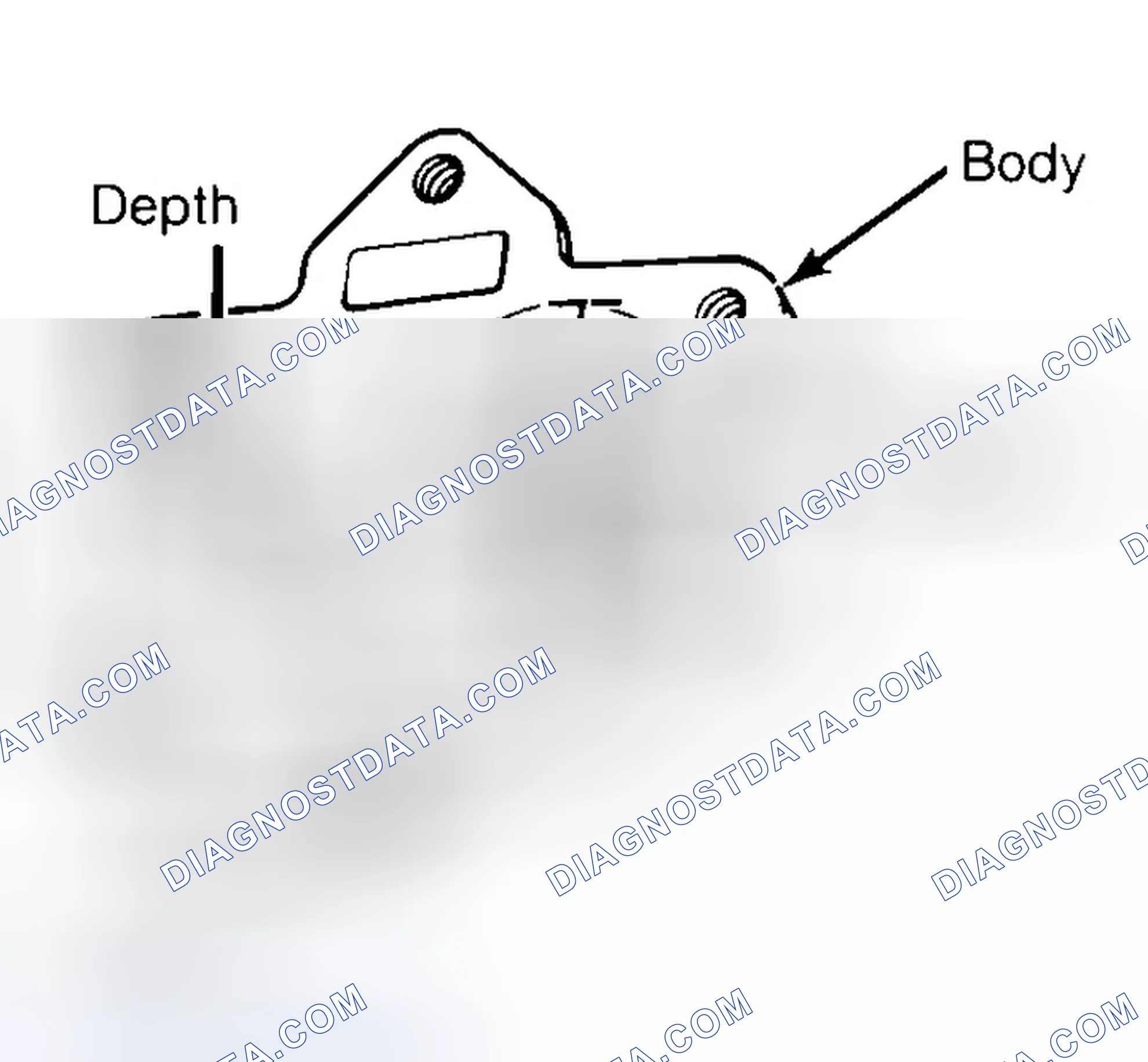 Scheme 35: Measuring Oil Pump Gear Cavity