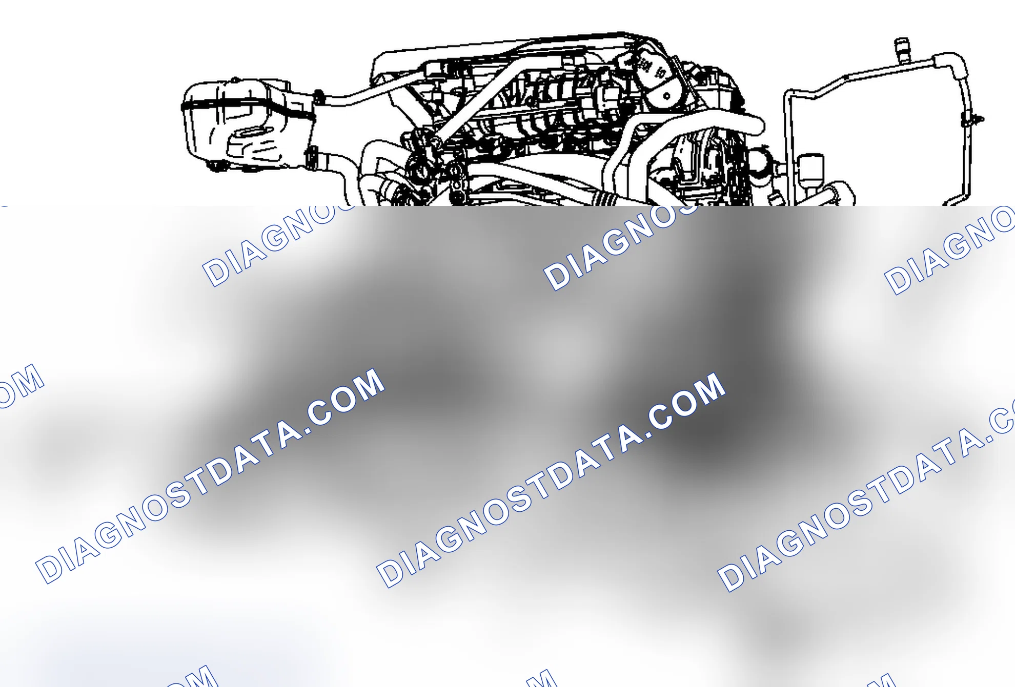 Scheme 12: Power Steering Gear Outlet Pipe/Hose Replacement (V6)