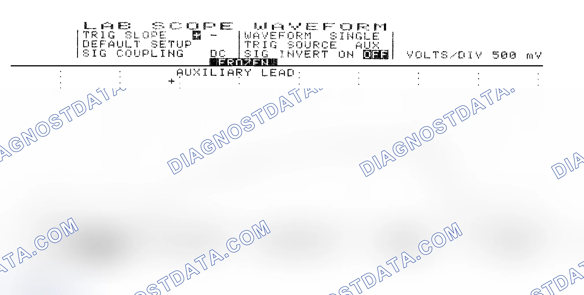 Scheme 14: Single Injector w/Excessive Current Flow - Current Pattern