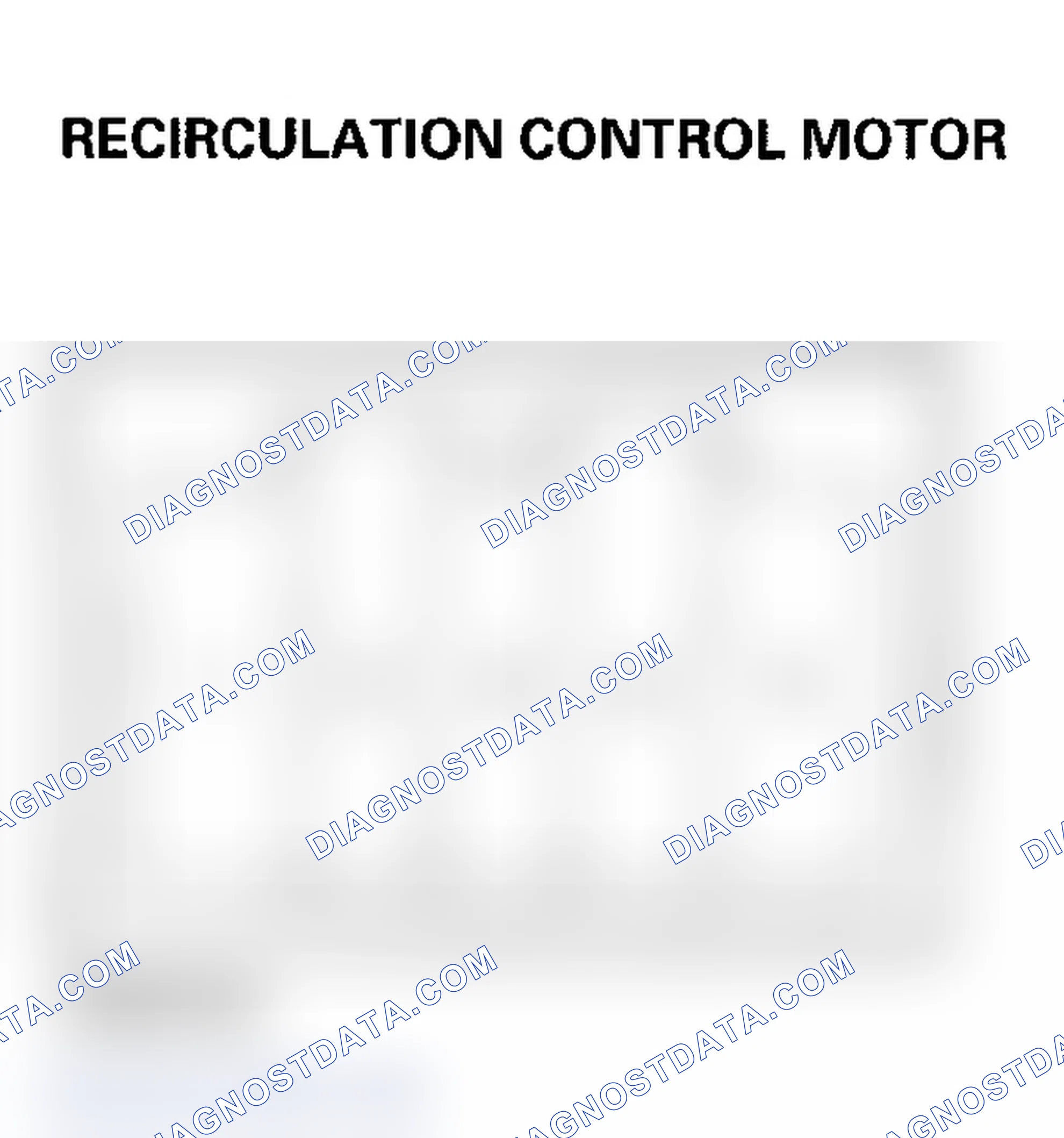 Scheme 130: Recirculation Control Motor Test