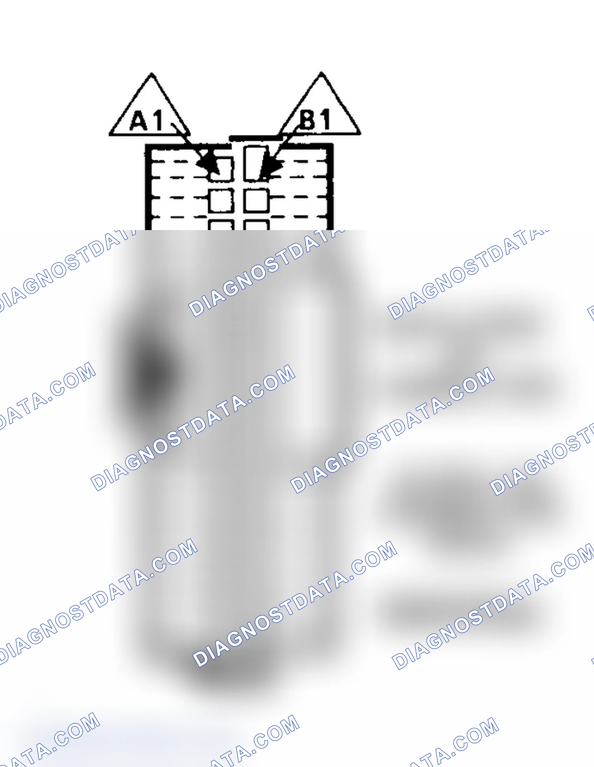 Scheme 18: PCM Terminal A-B Connector - Red (1 Of 4) ("C" & "K" Series 4.3L & 7.4L With M/T)