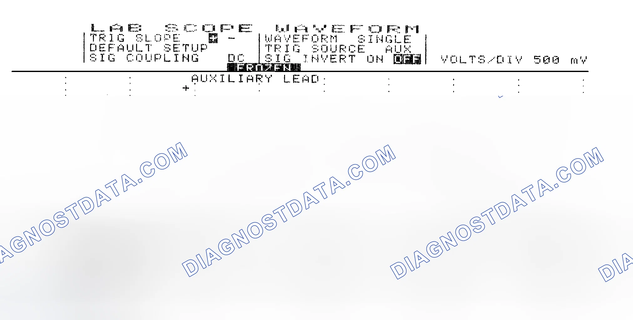 Scheme 14: Single Injector w/Excessive Current Flow - Current Pattern
