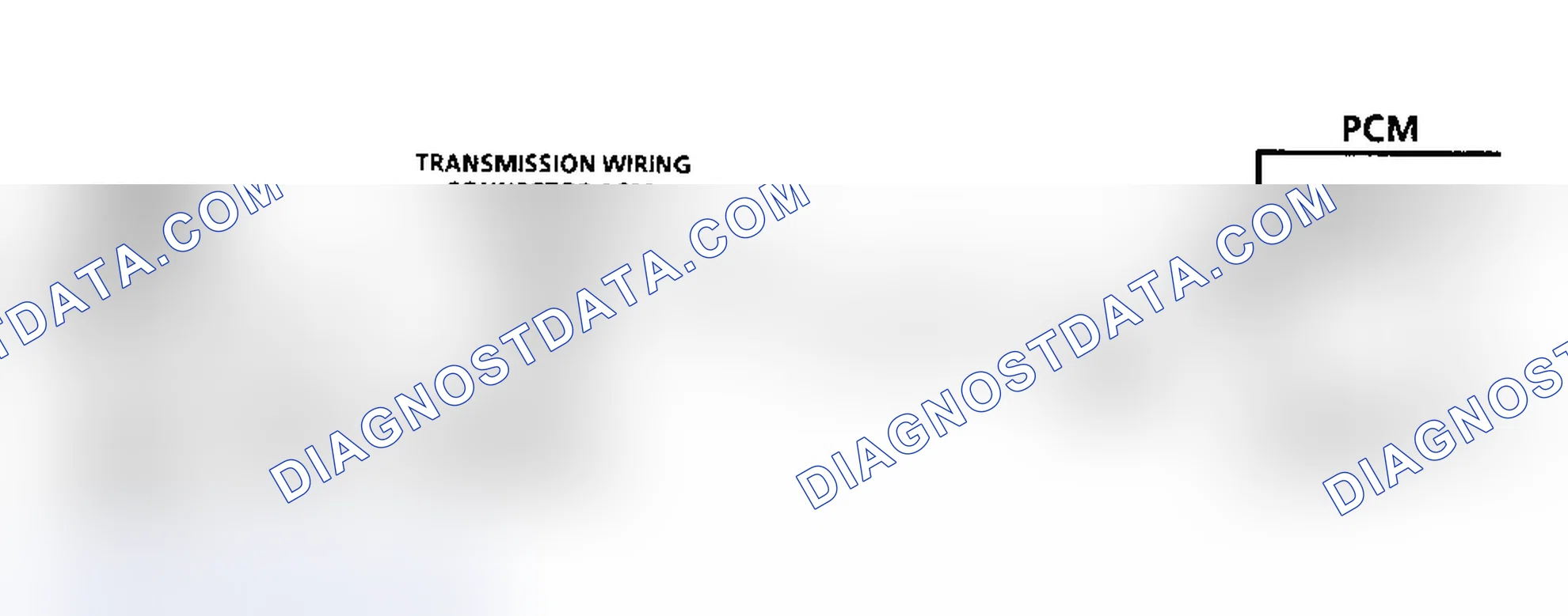 Scheme 310: Code 81 Schematic (Gasoline) Transmission 2-3 Error