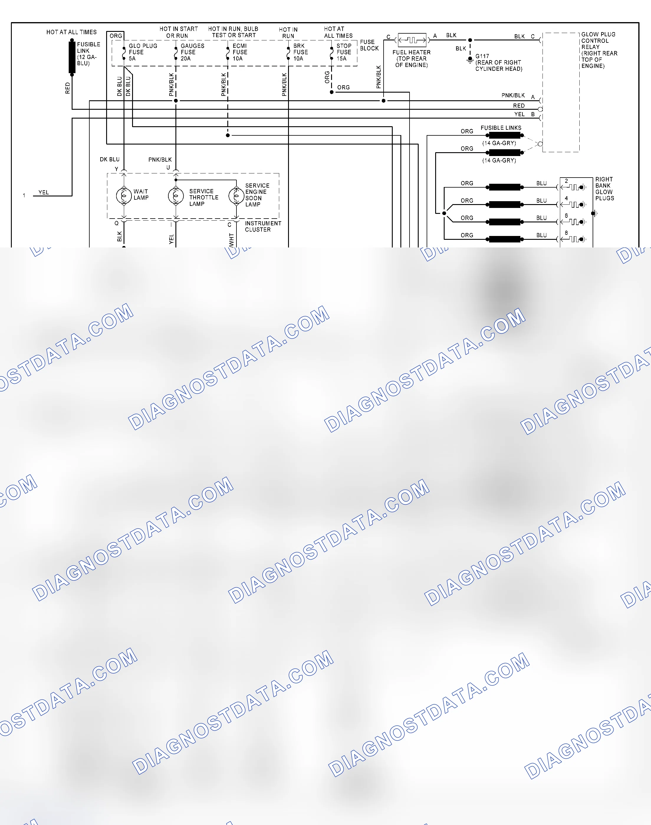 Scheme 418: Wiring Diagram (Van - VIN P With 4L60-E - 2 Of 2)