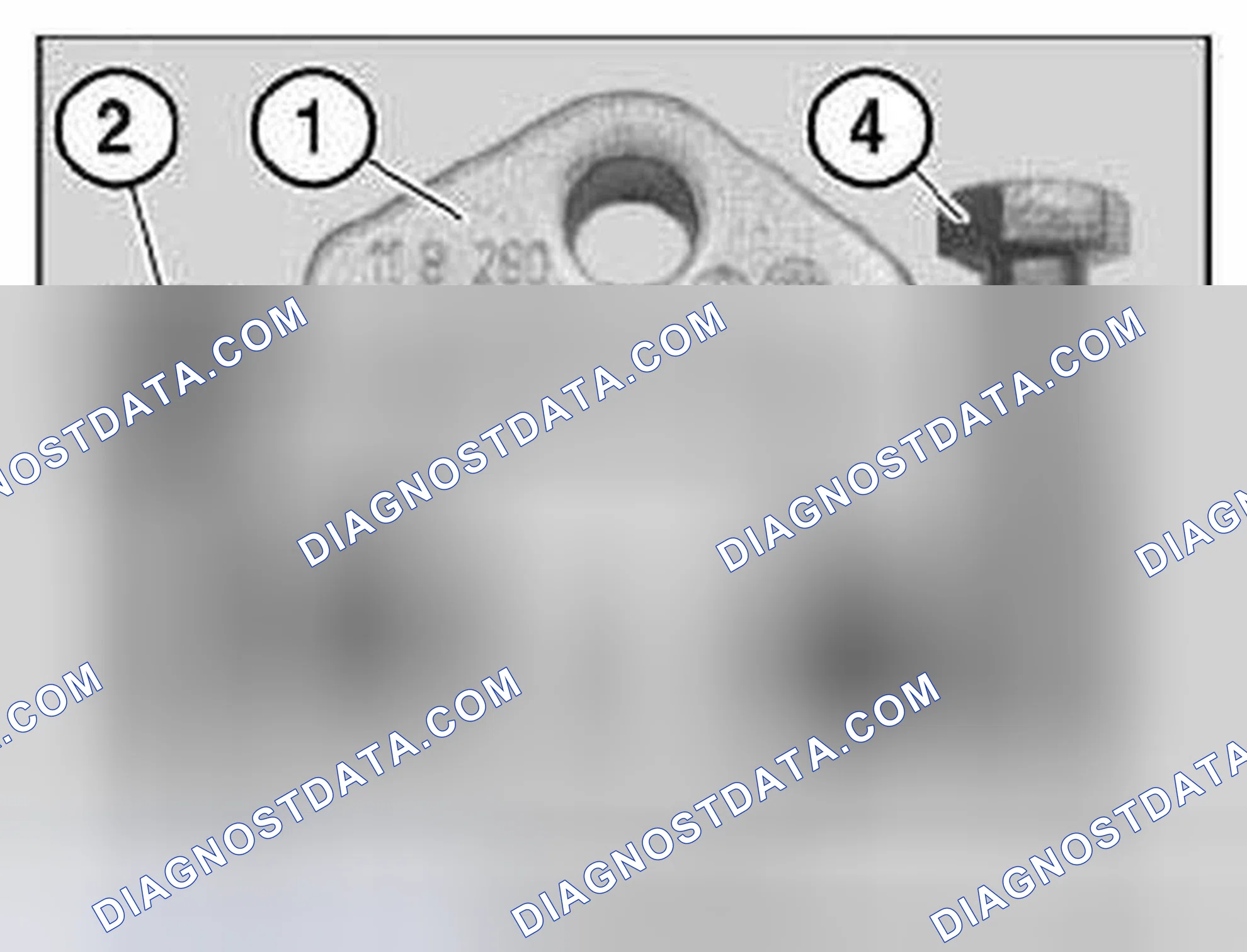 Scheme 832: 11 9 260 Counter support with screw connection