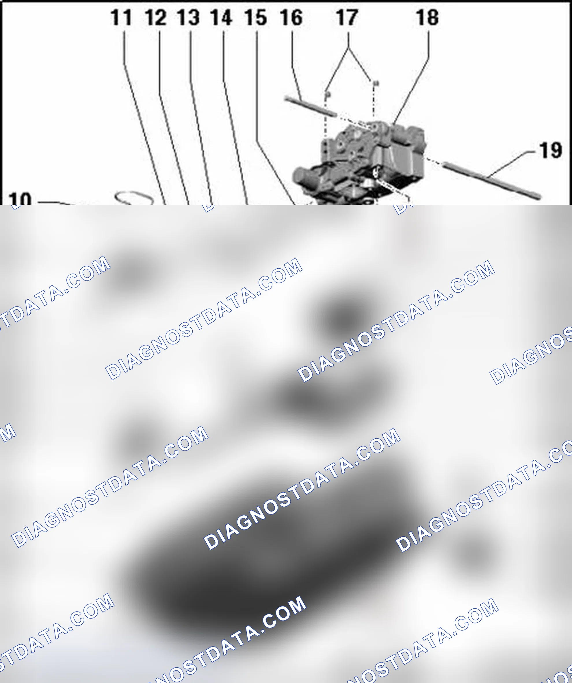 Scheme 263: Oil pump and lower part of oil pan, assembly overview