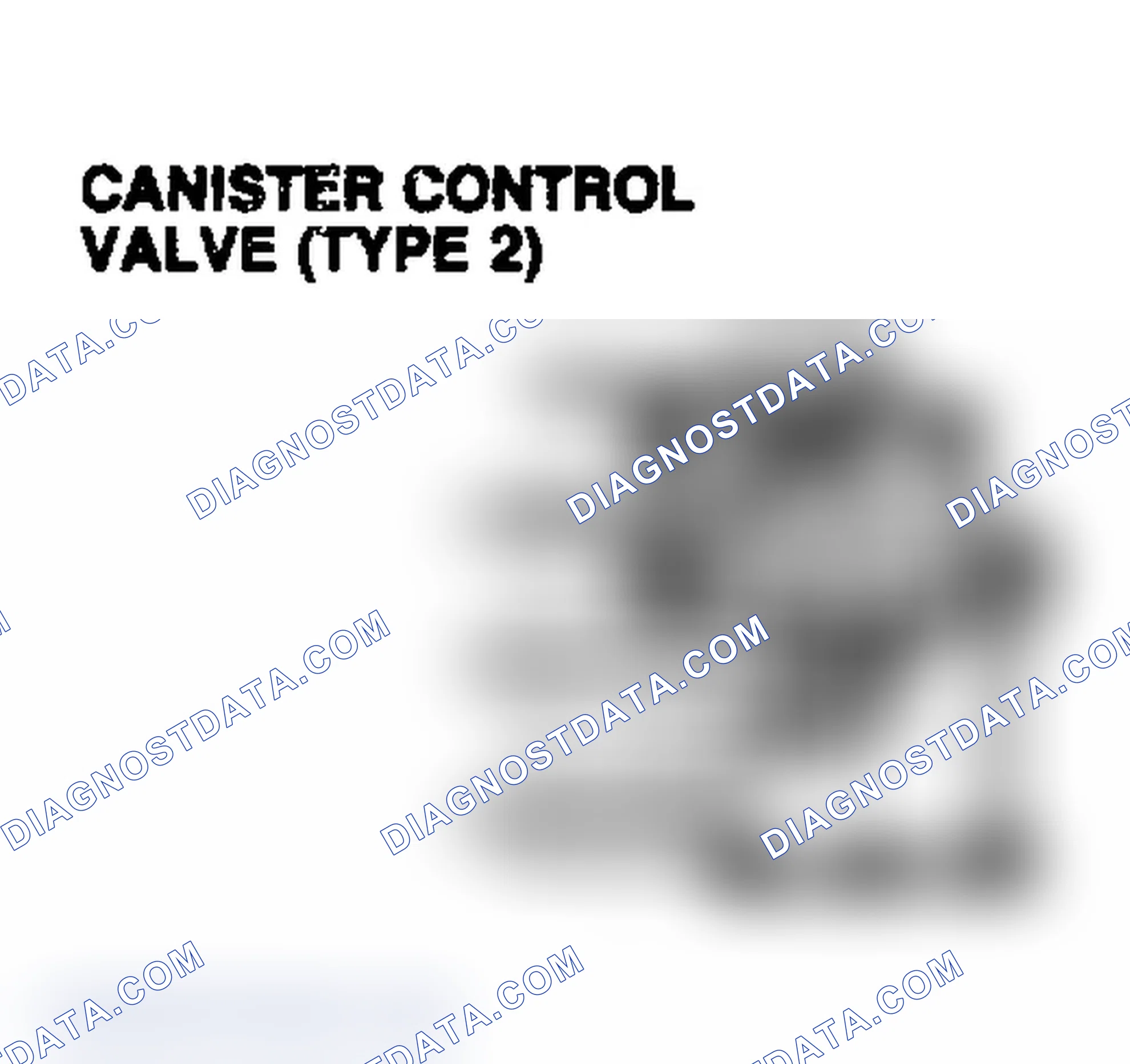 Scheme 13: CANISTER CONTROL VALVE (TYPE 2)