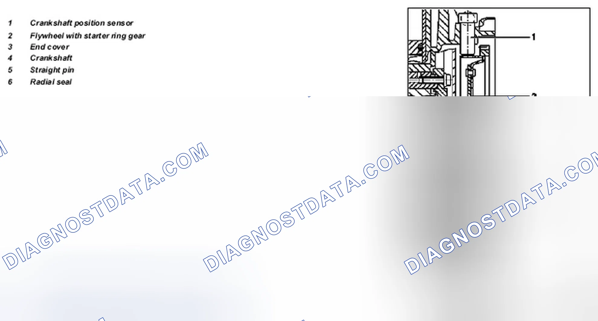 Scheme 490: Flywheel, two-mass flywheel, driven plate arrangement - GF03.30-P-8001-01B
