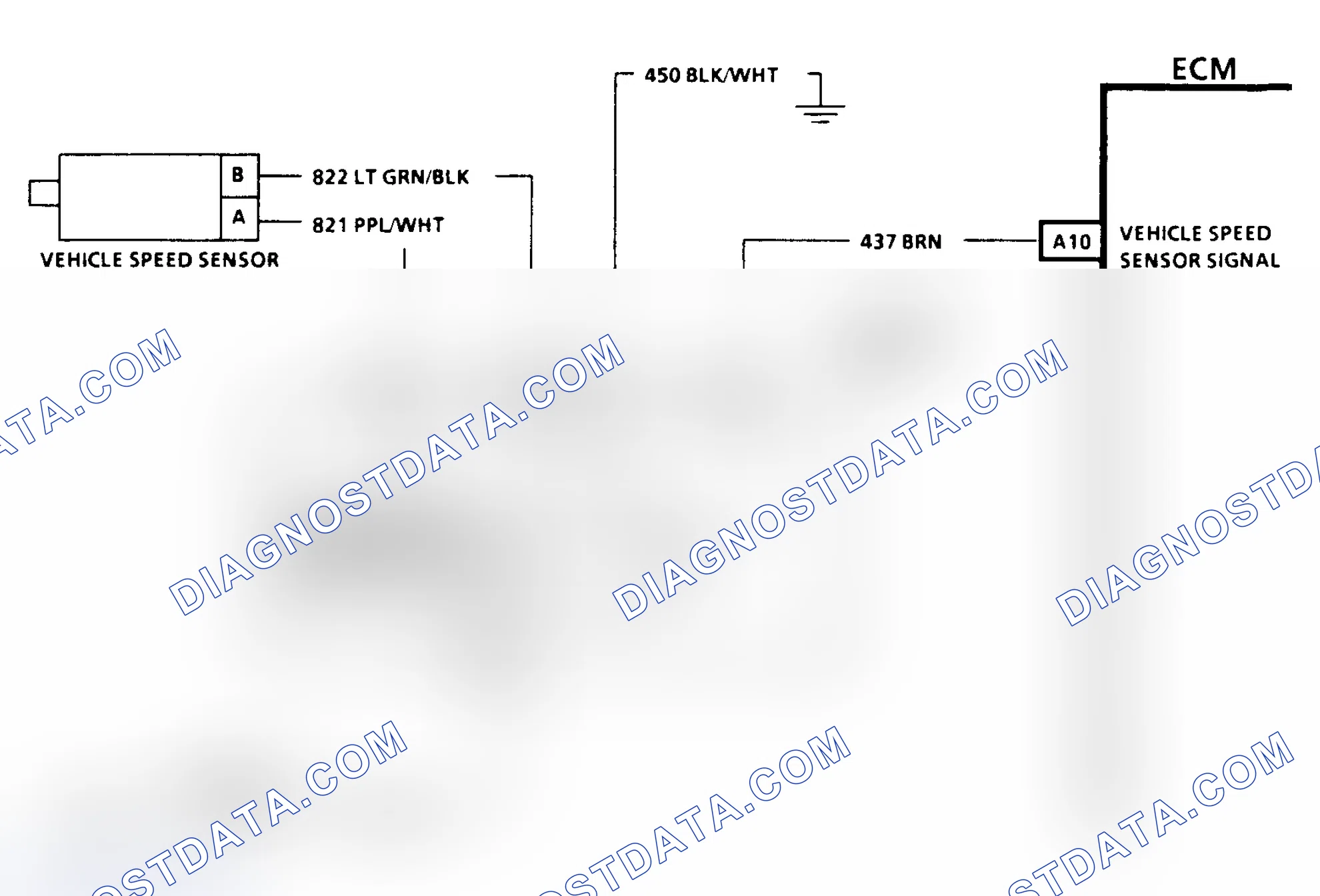 Scheme 89: Code 24 Schematic (C & K Series W/O 4L80-E Trans.) Vehicle Speed Sensor
