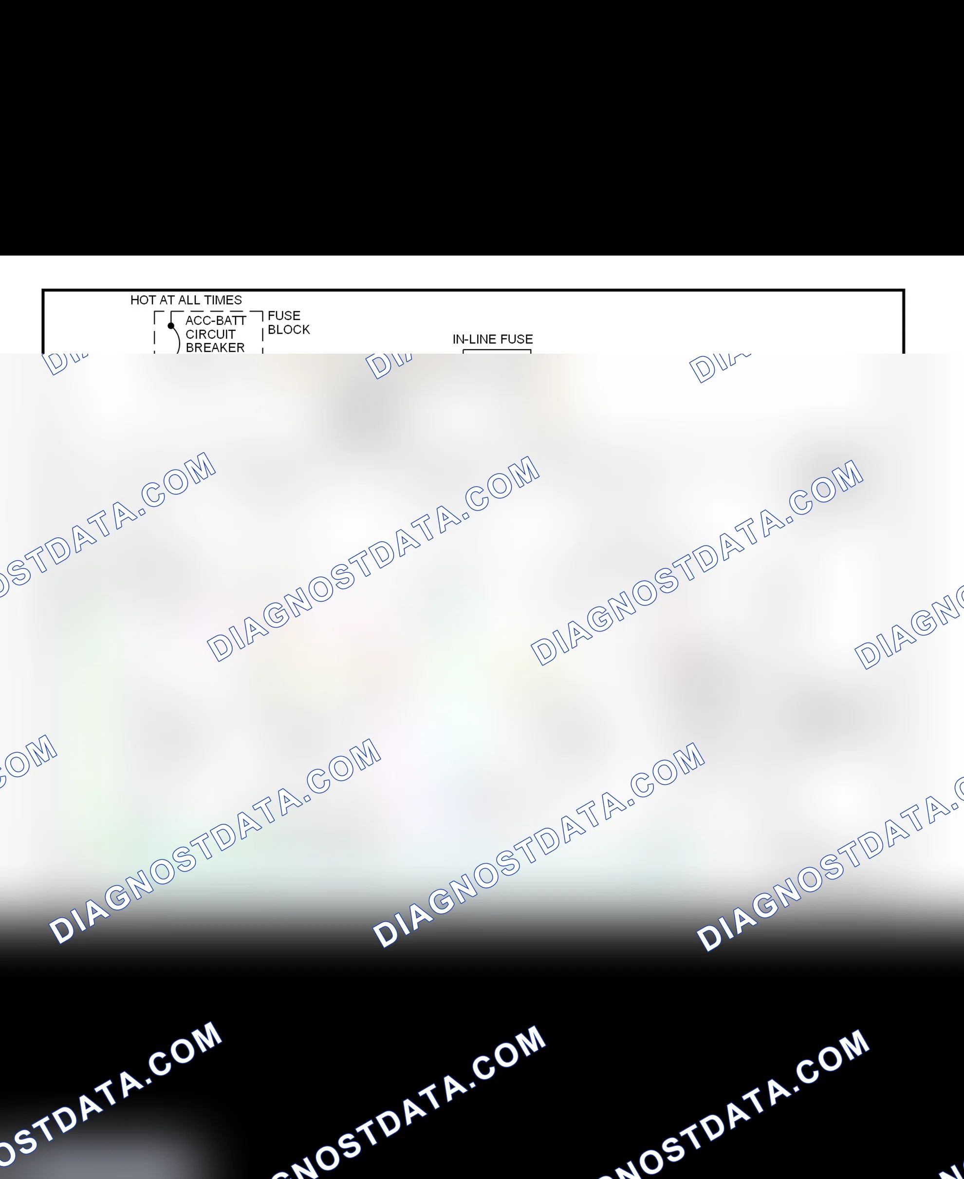 Scheme 2: Power Mirrors Wiring Diagram (1992-93)