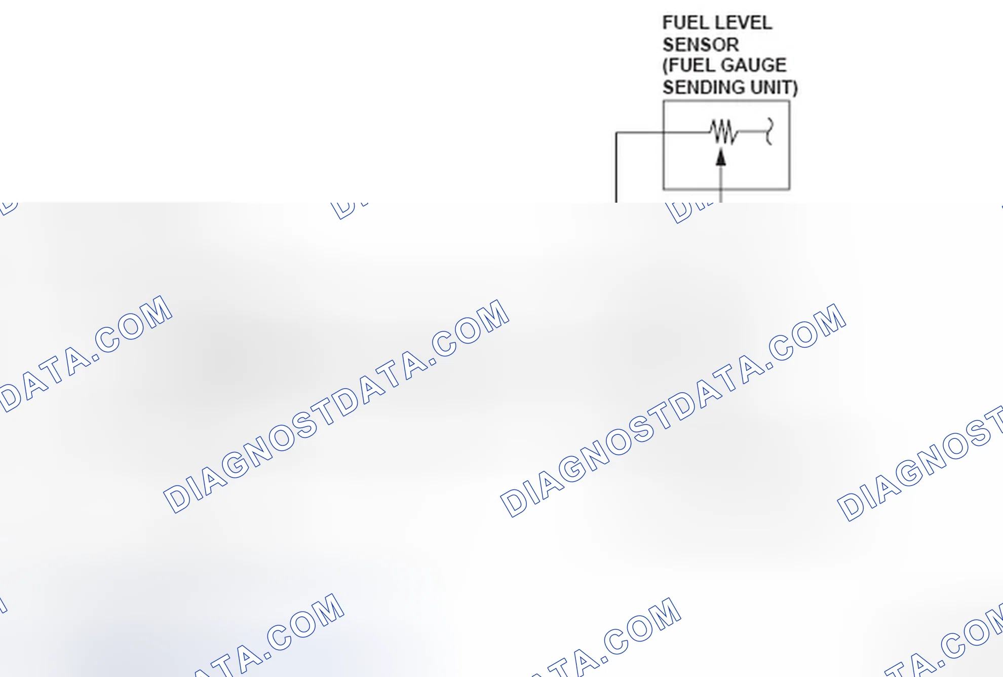 Scheme 2: Fuel Level Sensor (Fuel Gauge Sending Unit) Circuit Diagram