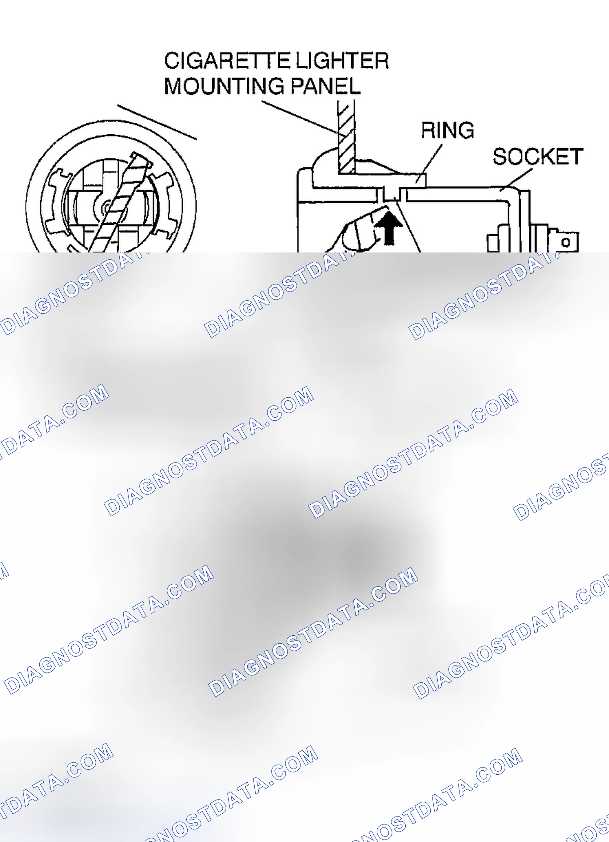 Scheme 98: SOCKET REMOVAL NOTE