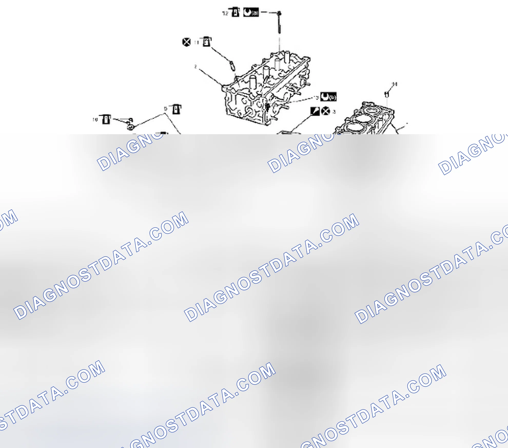 Scheme 162: Valves and Cylinder Head Components