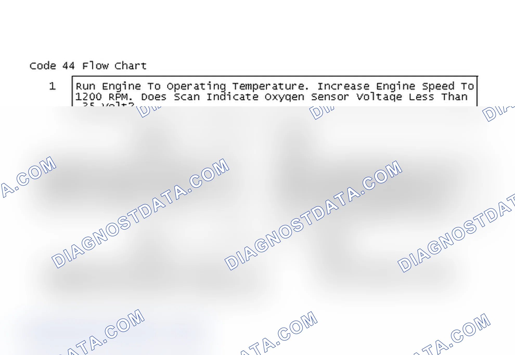 Scheme 230: Code 44 Flow Chart