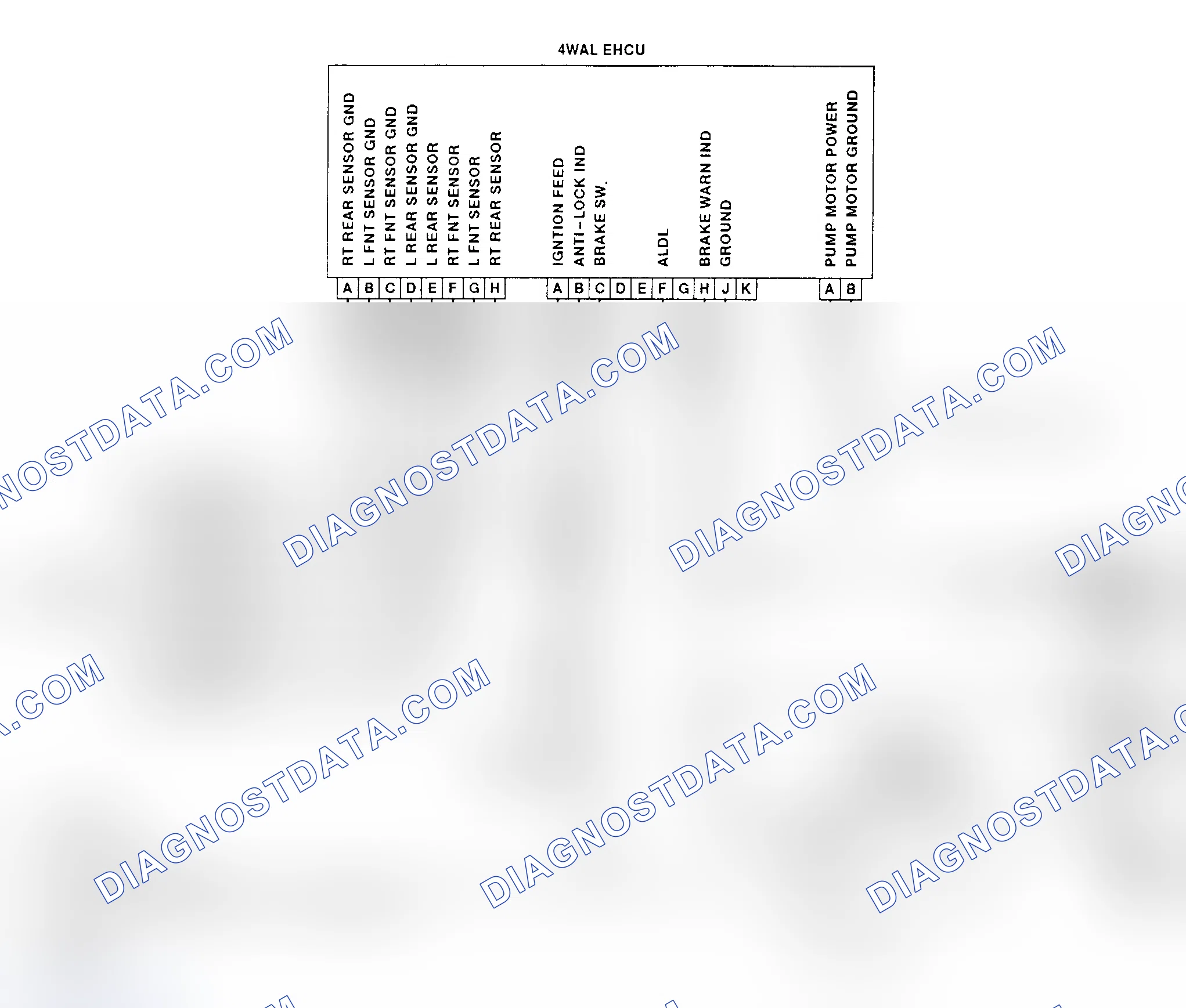 Scheme 64: 4WAL Brake System Wiring Diagram