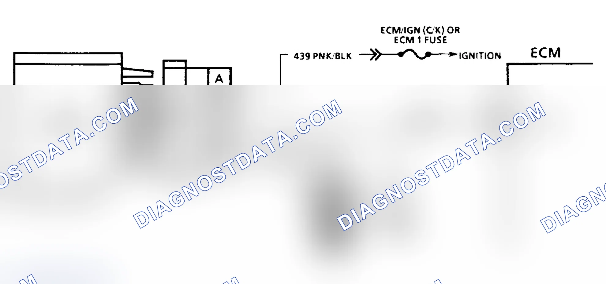 Scheme 154: Code 43 Schematic (All Except 3.1L, 4.3L Turbo & Models W/4L80-E Transmission) Electronic Spark Control