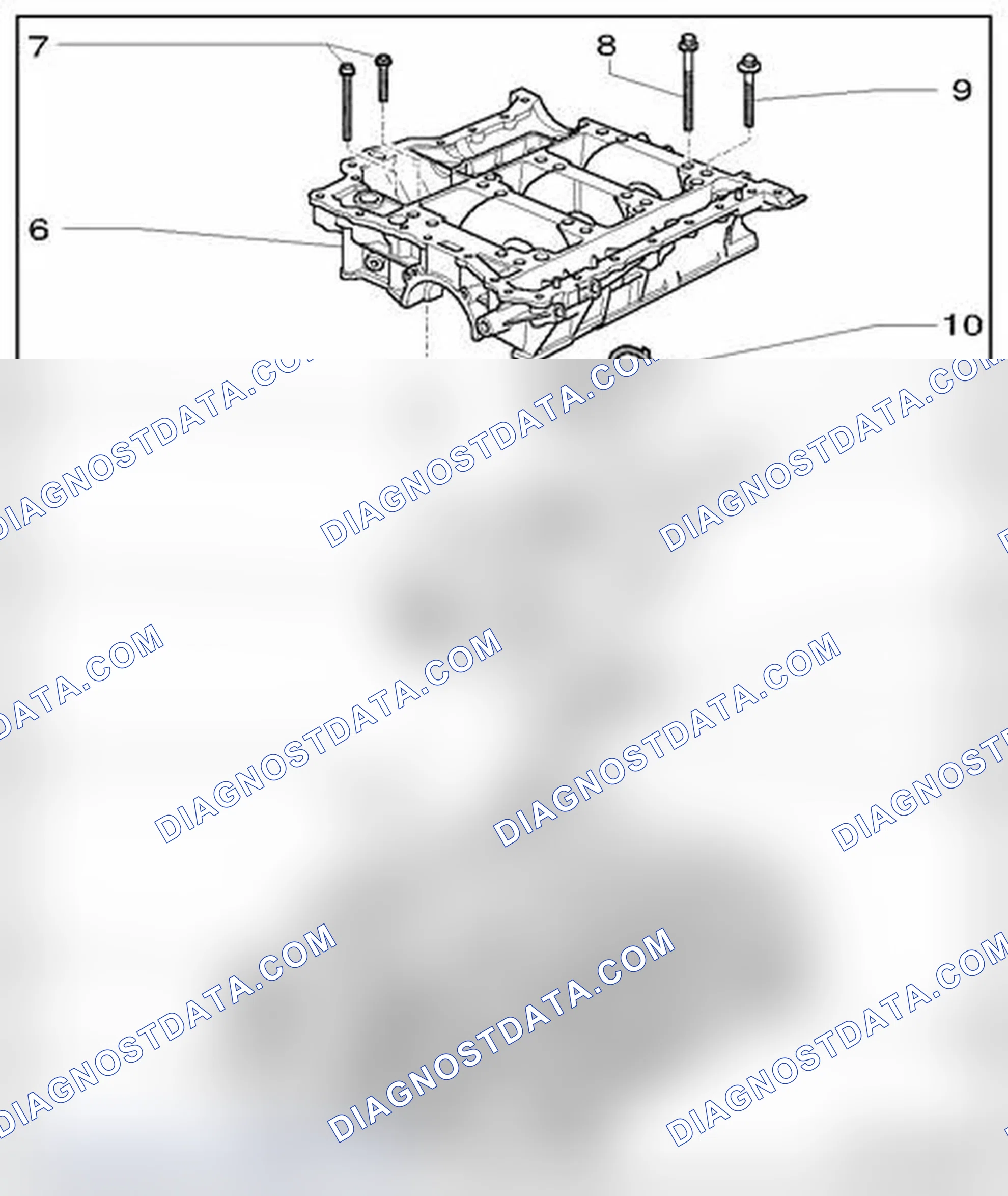 Scheme 190: Crankshaft, Component Overview