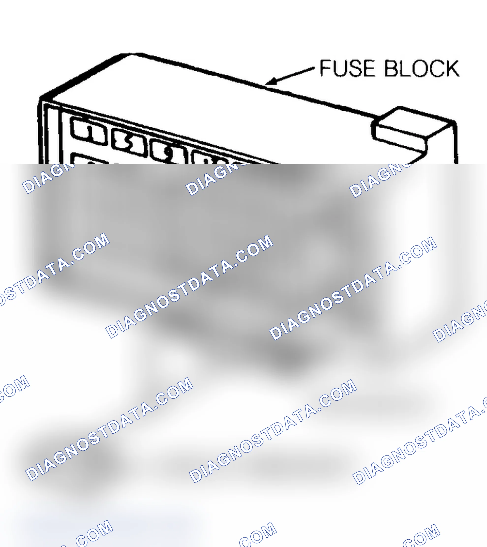 Scheme 12: FUSE PANEL IDENTIFICATION (1991-93 MODELS)