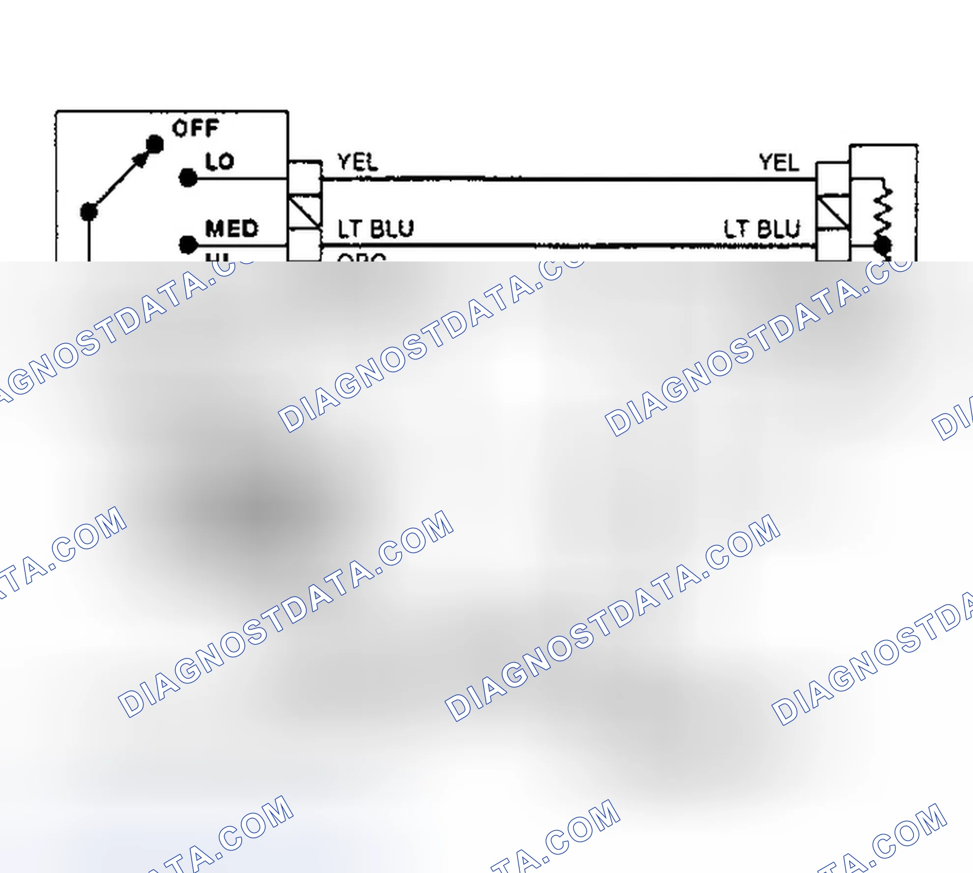 Fig. 3: Front Heater System Wiring Diagram