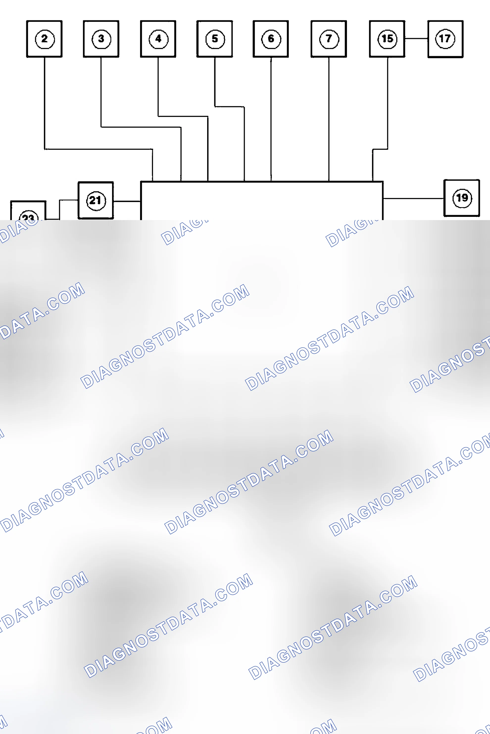 Scheme 22: ENGINE MANAGEMENT BLOCK DIAGRAM