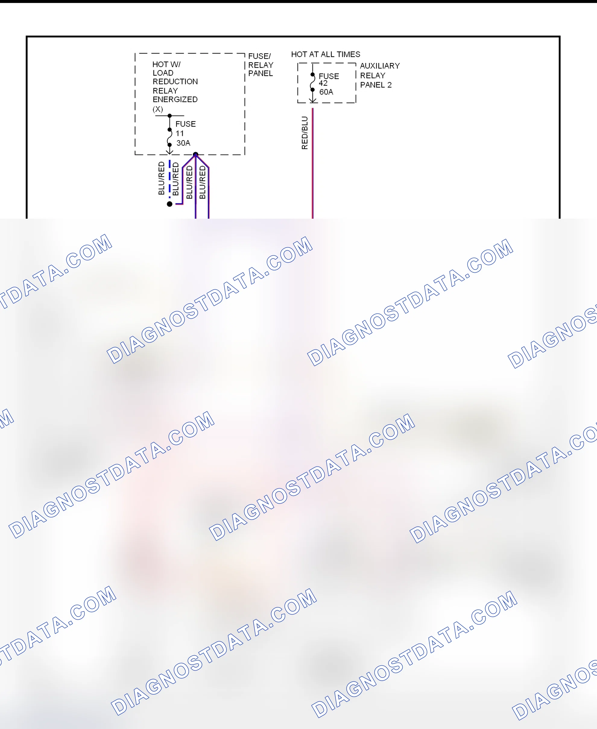 Scheme 1: Electric Cooling Fan System Wiring Diagram
