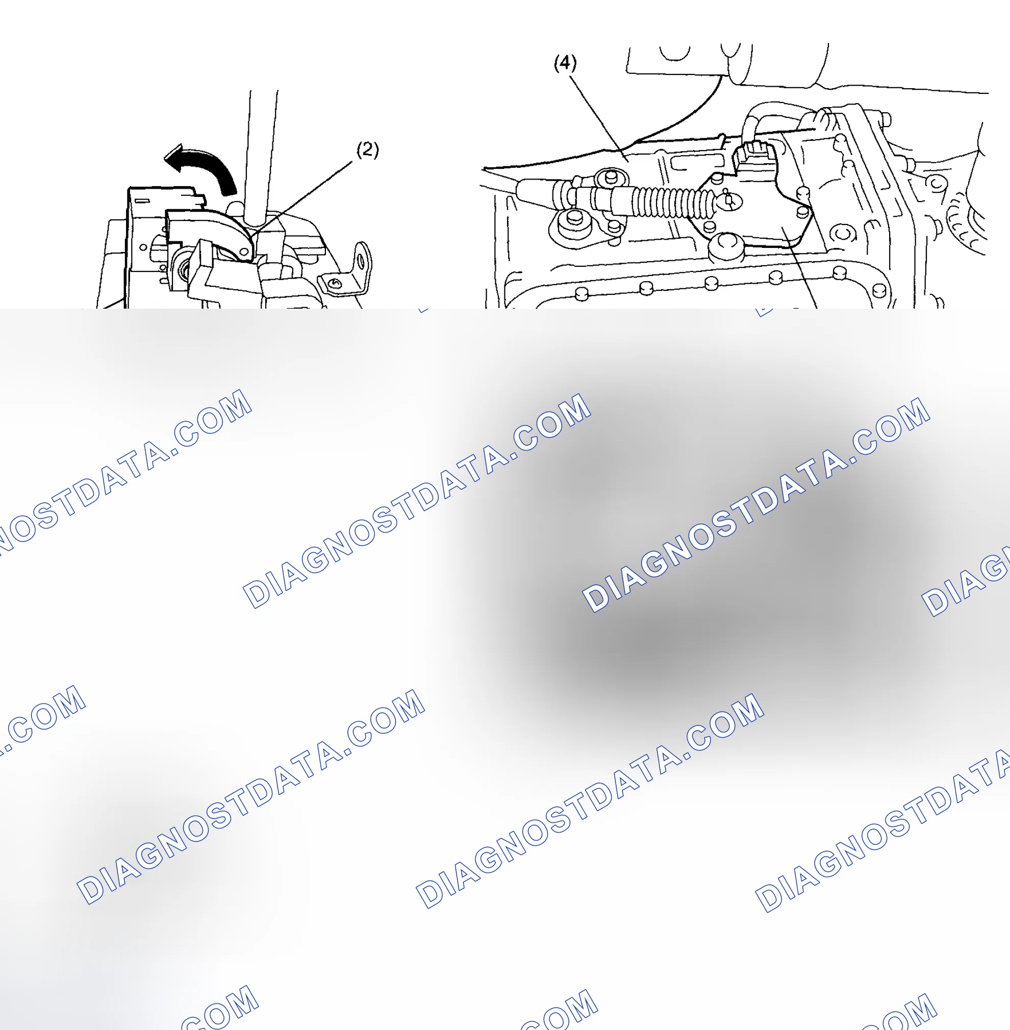 Scheme 111: SHIFT LOCK SYSTEM OPERATION