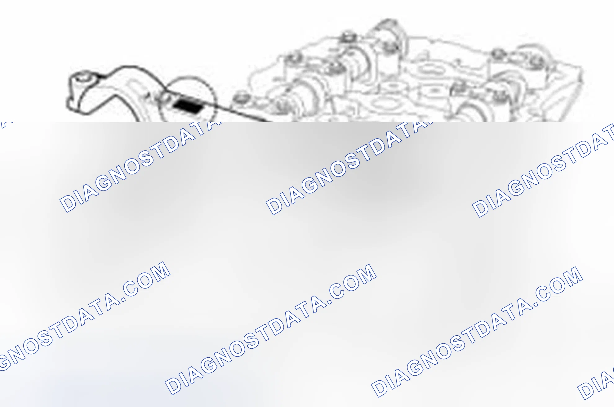 Scheme 351: Exhaust Camshaft Bearing