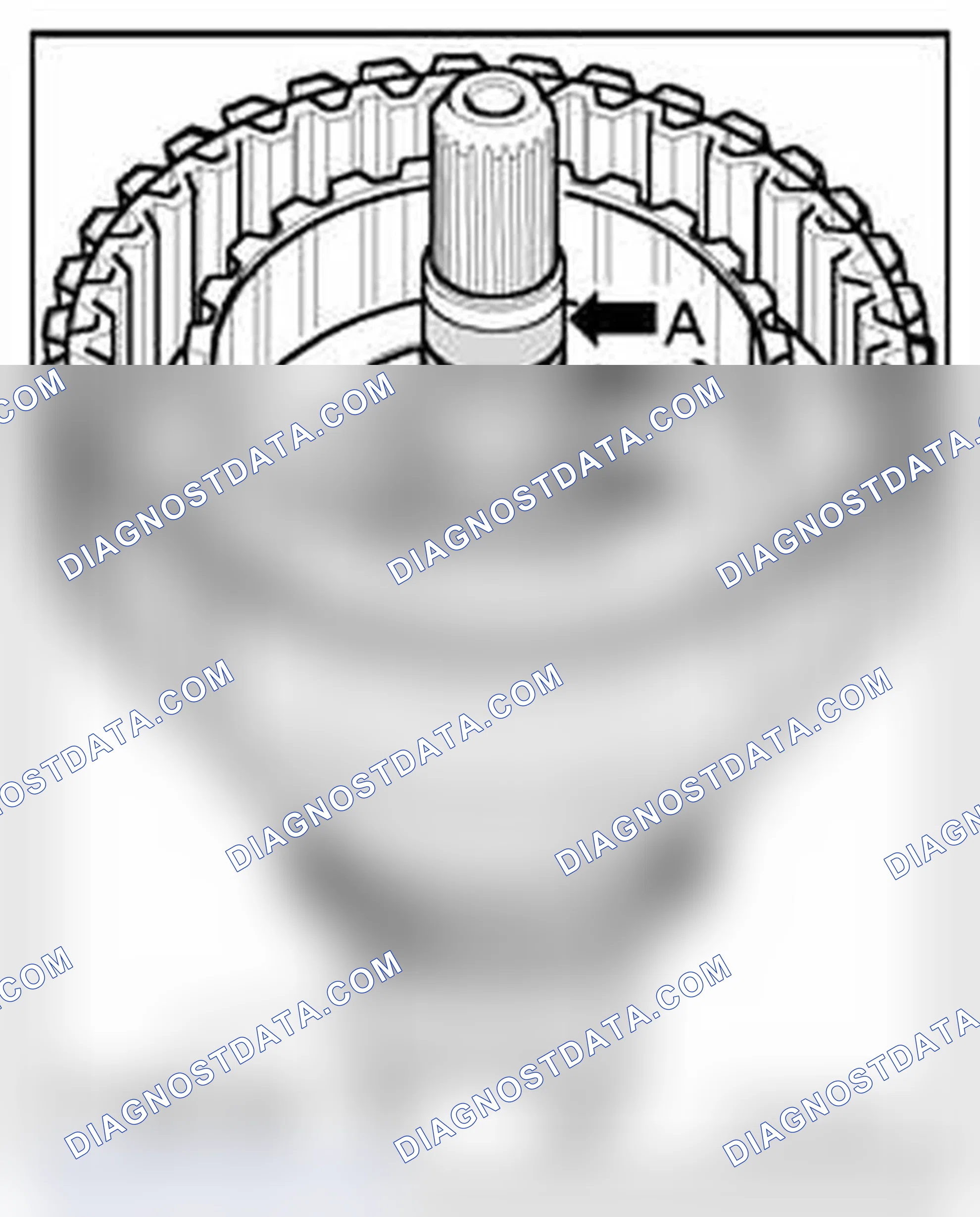 Scheme 1196: Check input shaft cylinder running and sealing surfaces for wear