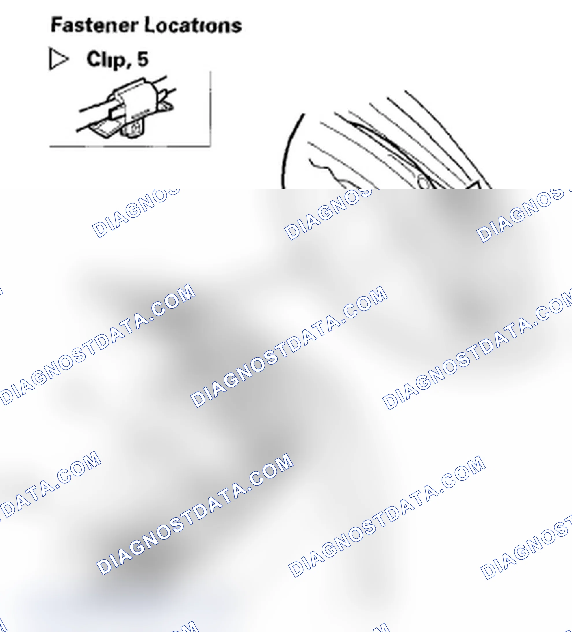 Scheme 153: Hood Opener Cable Replacement