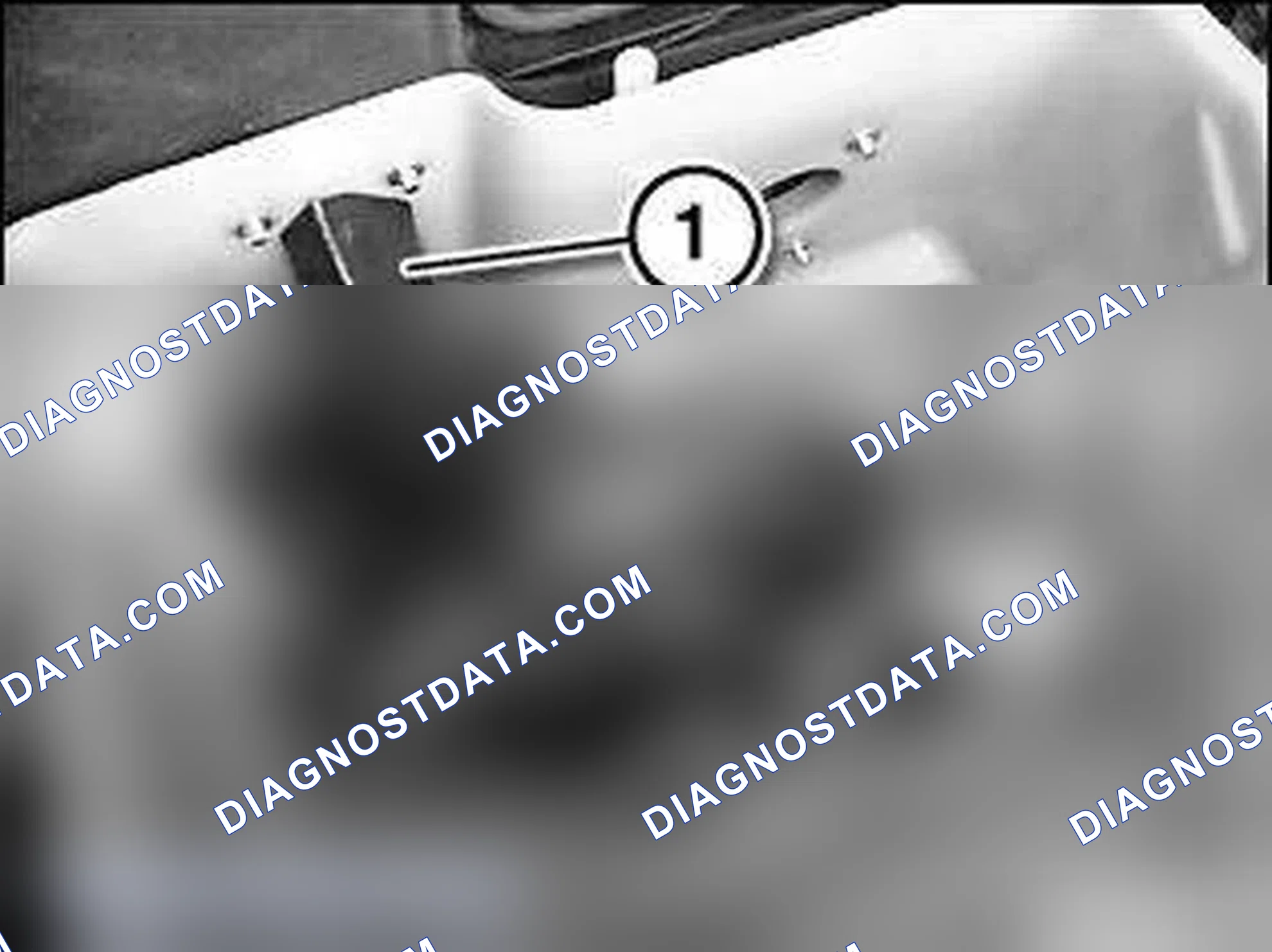 Scheme 24: Pull Off Insulating Tape (1) With Ribbon Cable (3) From Instrument Panel (2)