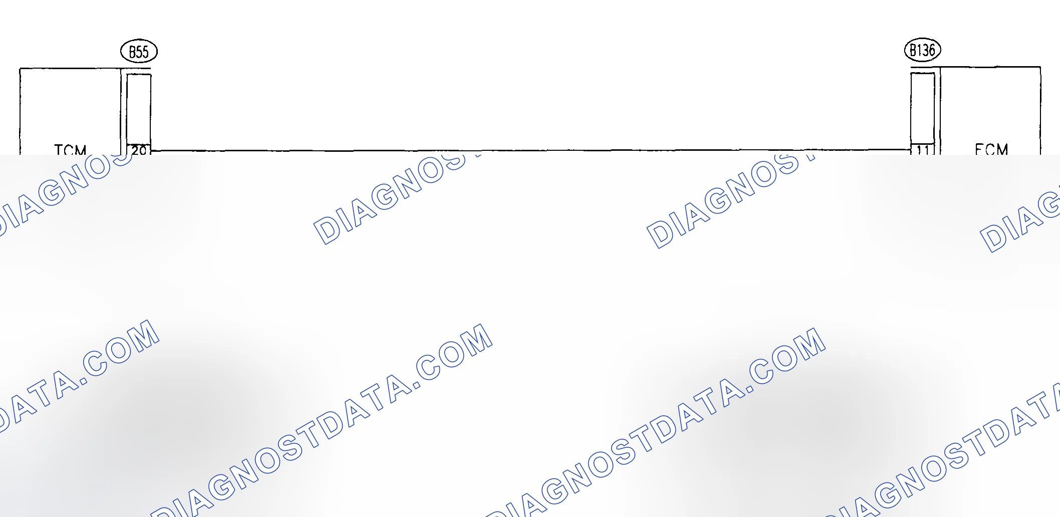 Scheme 477: Input Signal Circuit Of TCM From ECM
