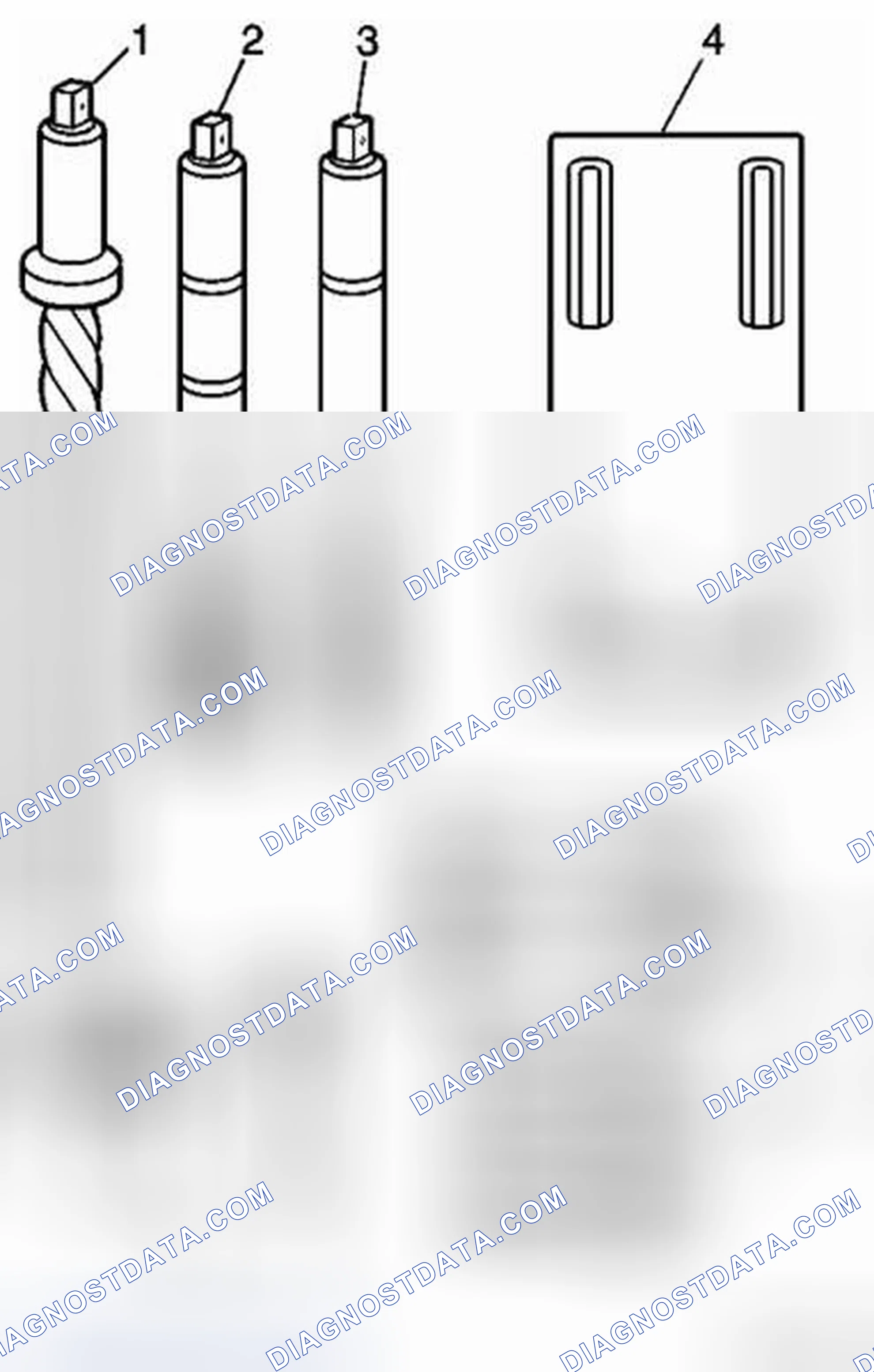 Scheme 610: Main Cap Bolt Hole Thread Repair