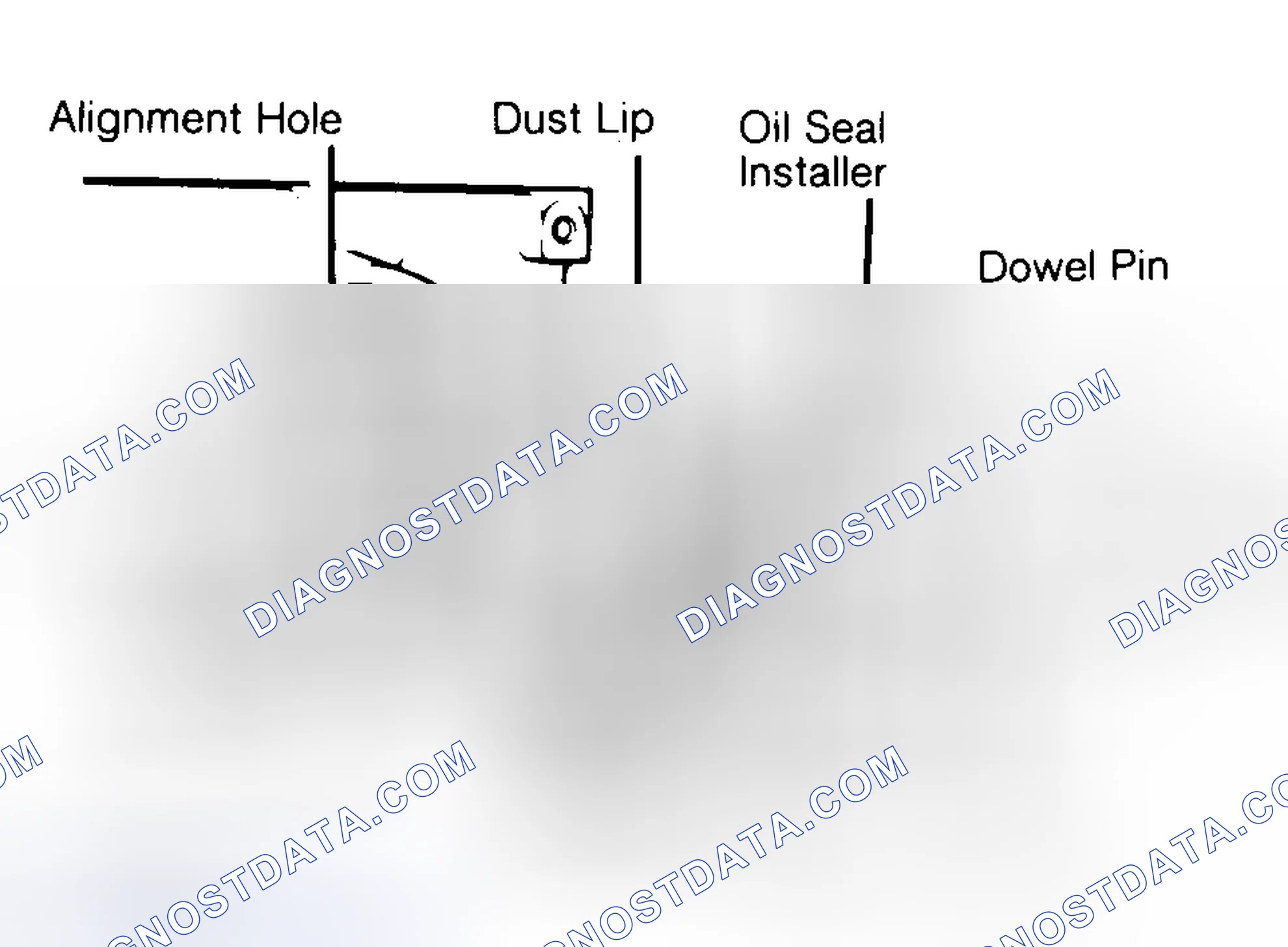 Scheme 10: Installing Typical One-Piece Oil Seal