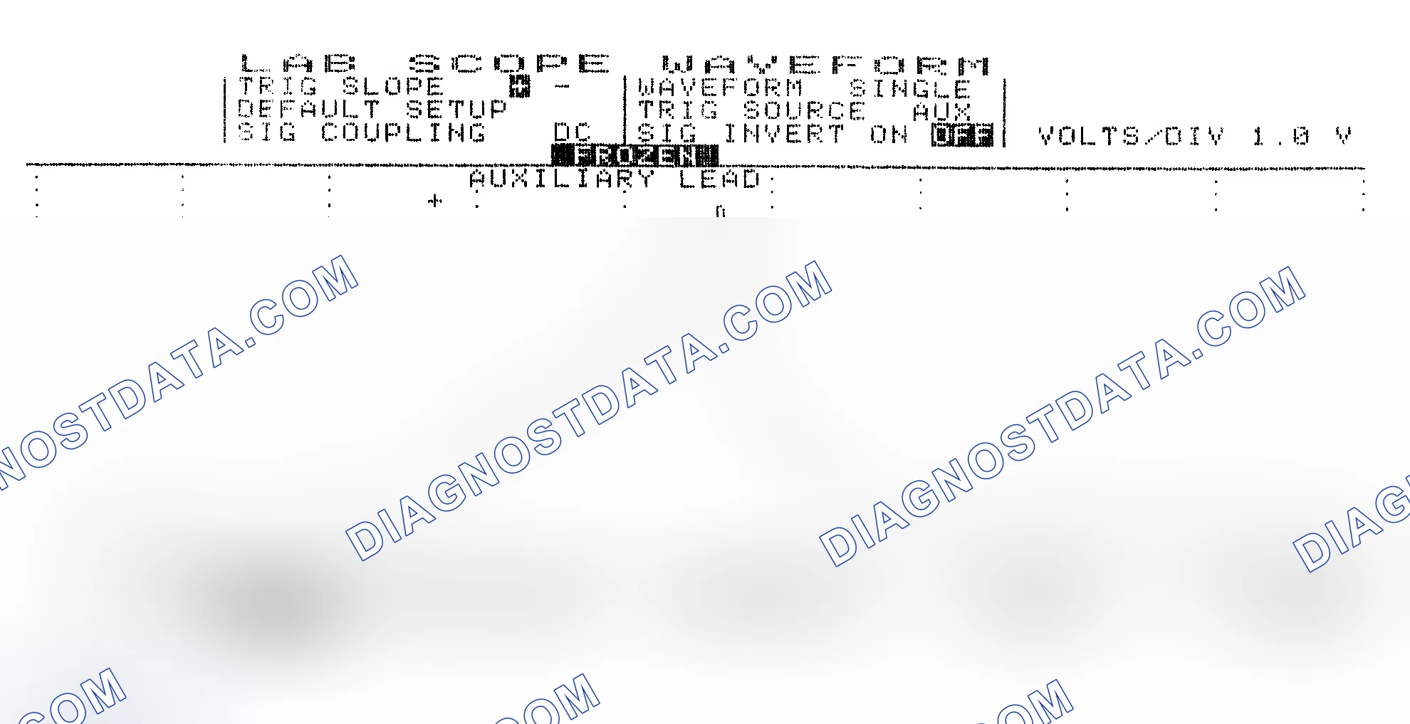 Scheme 19: Single Injector w/Excessive Current Flow - Current Pattern