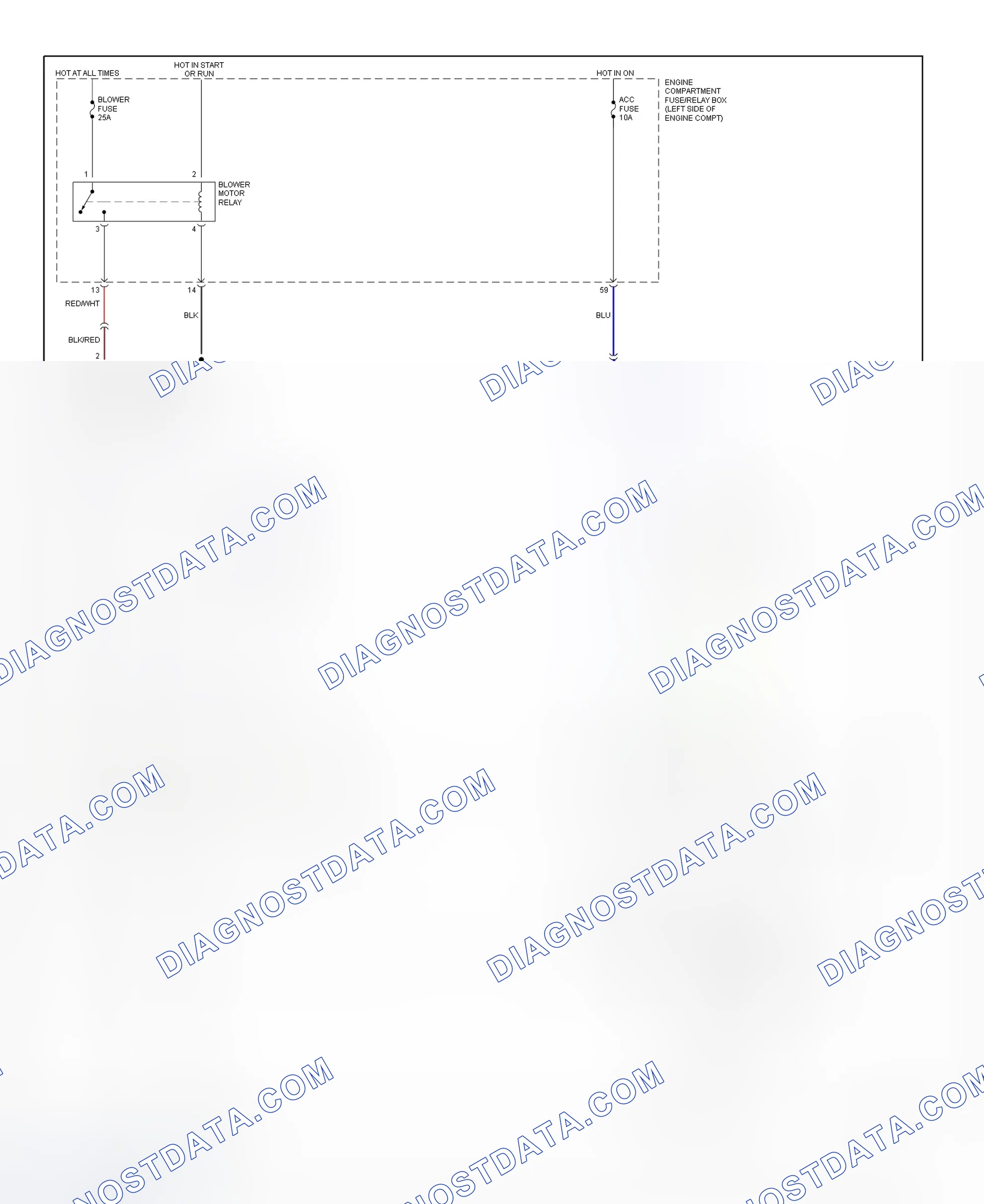 Scheme 1: Heater Wiring Diagram (Sephia)