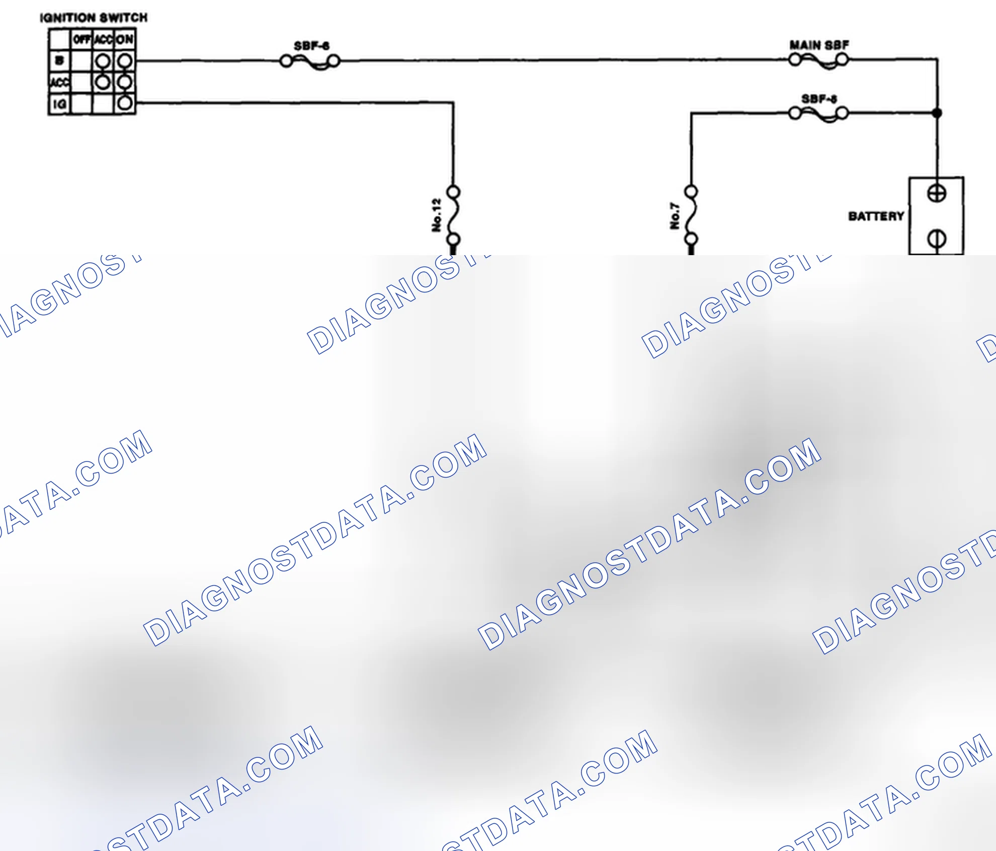 Scheme 745: BODY INTEGRATED UNIT POWER SUPPLY AND GROUND CIRCUIT