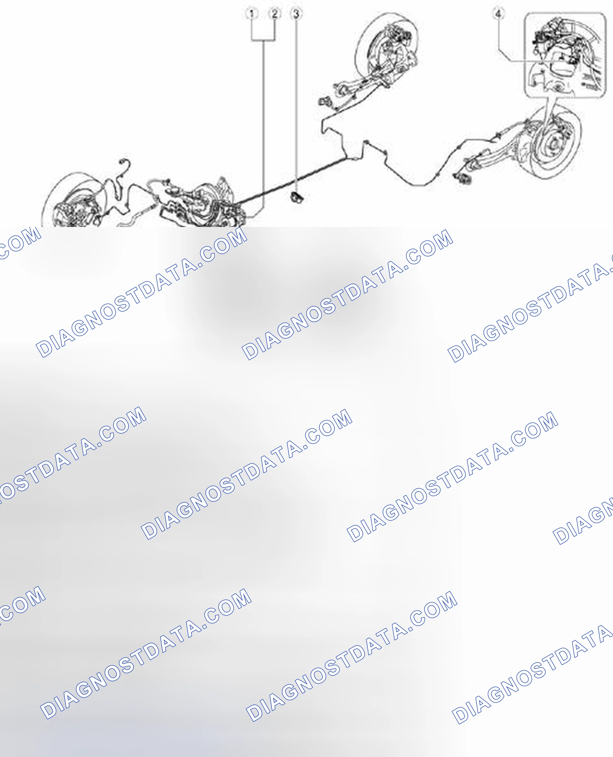 Fig. 1: Locating Dynamic Stability Control System Components