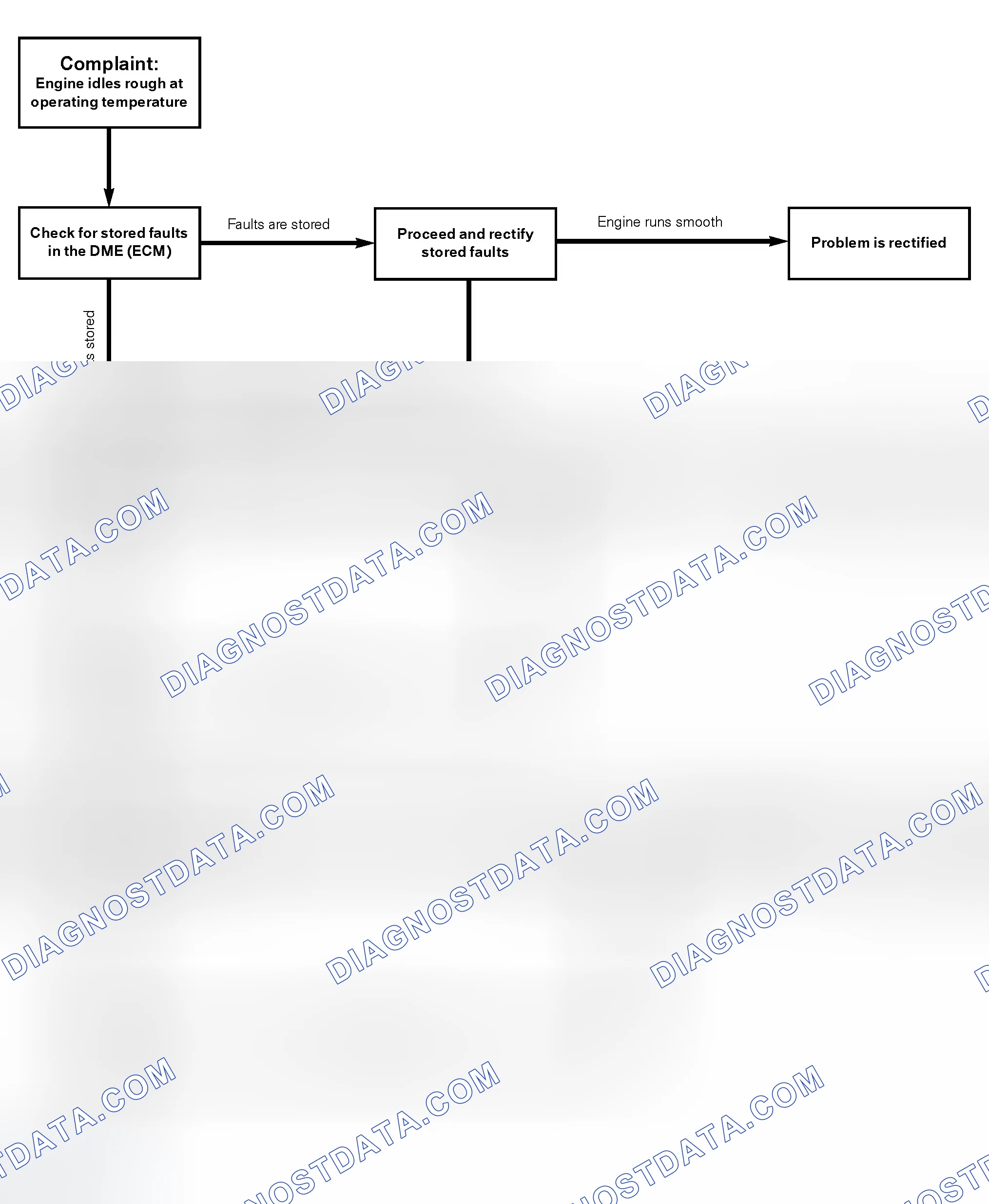 Scheme 22: Rough Running Diagnosis (N62)