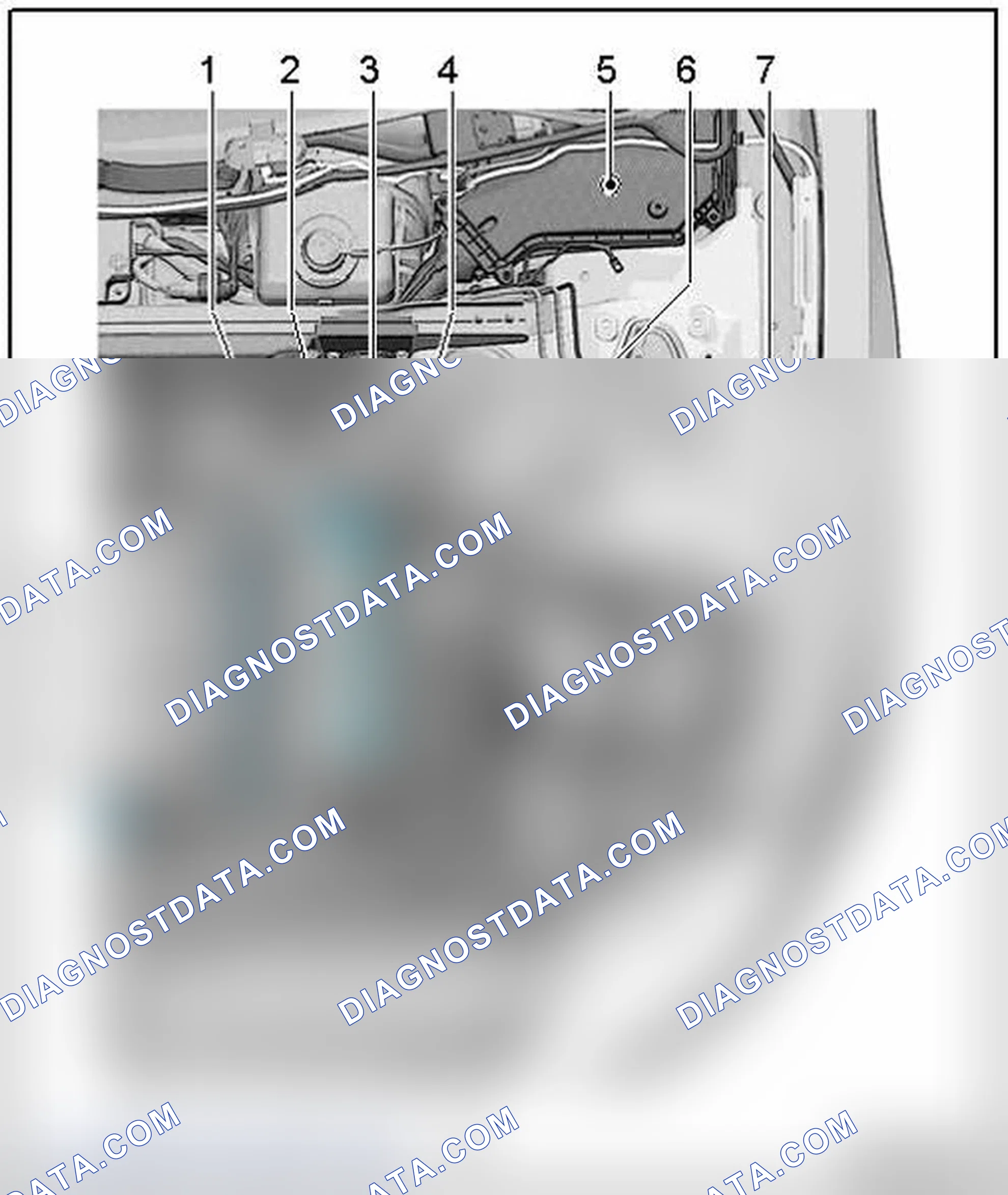 Scheme 179: LEFT SIDE OF ENGINE COMPARTMENT