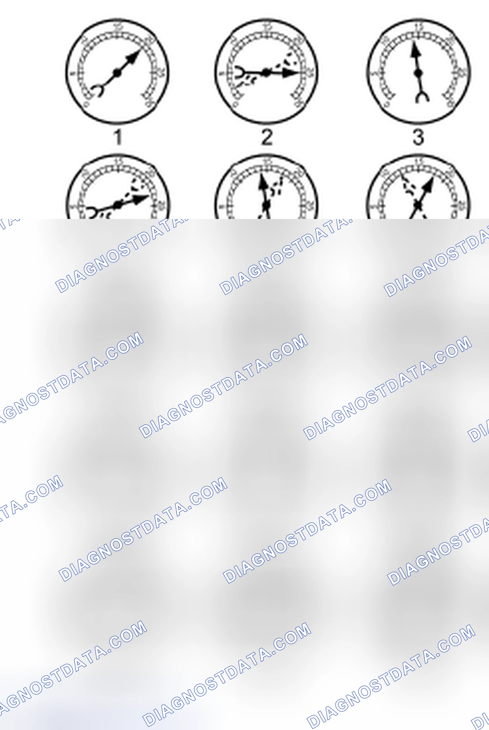 Scheme 963: Intake Manifold Vacuum Test - Interpreting Vacuum Gauge Readings