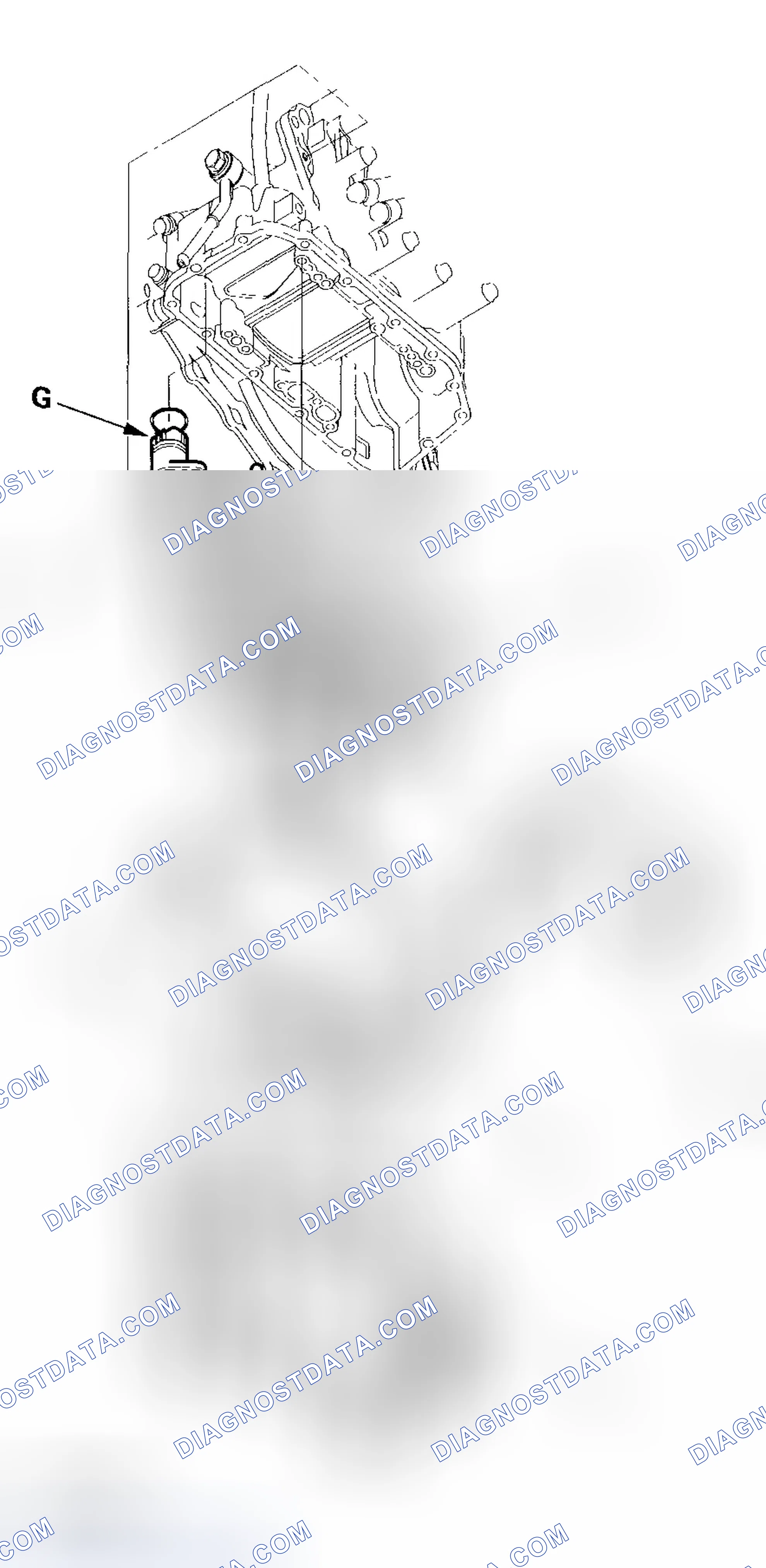 Scheme 440: ATF Pan, ATF Strainer, and Lower Valve Body Assembly Removal