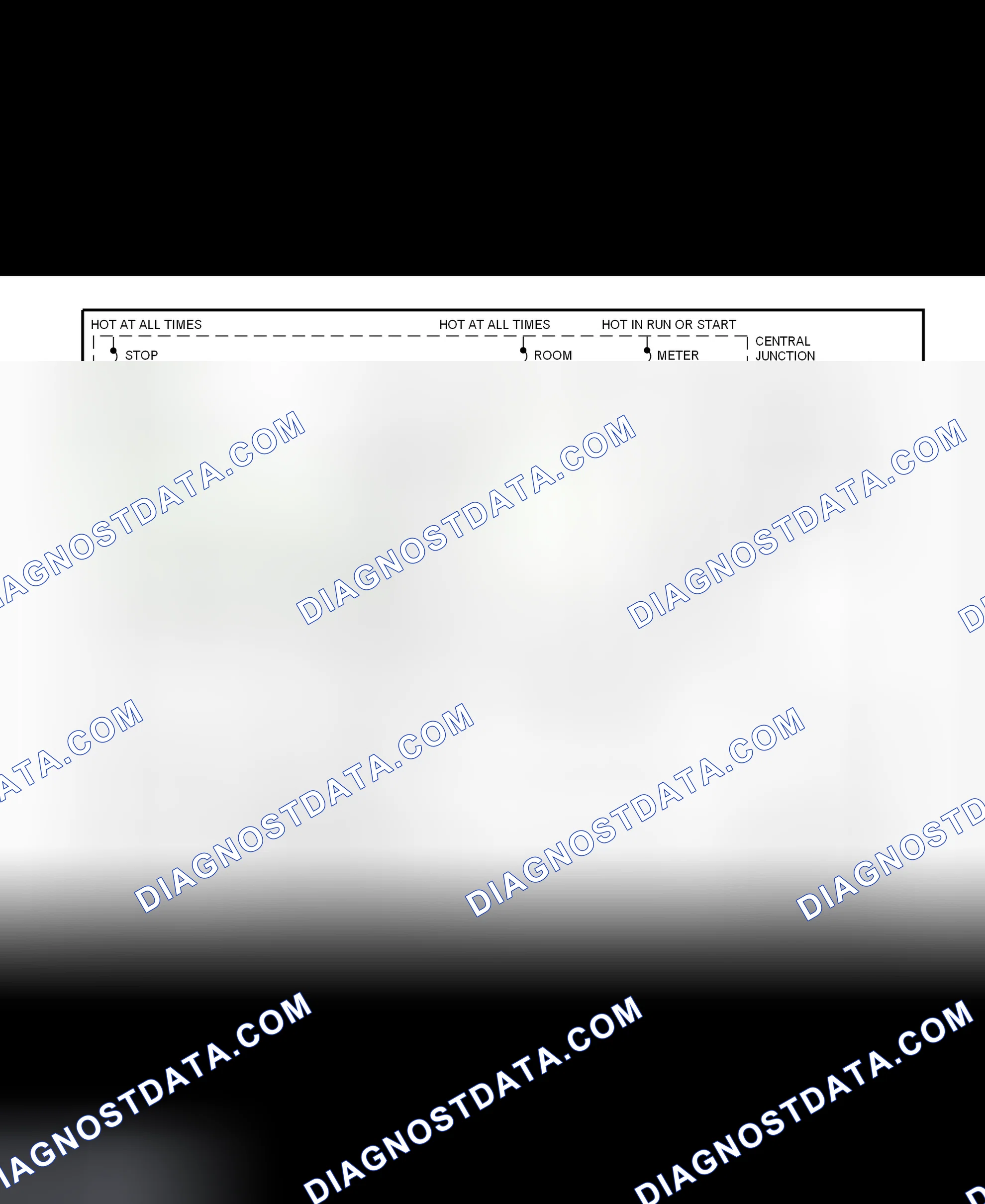 Fig. 197: Shift Interlock System Wiring Diagram (2002 Escort)