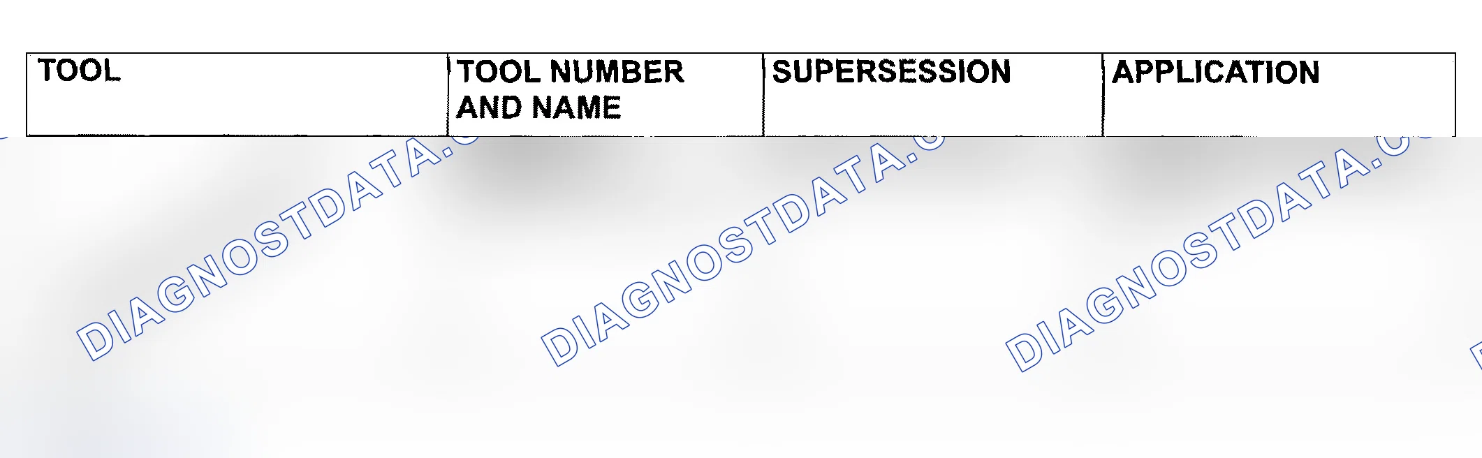 Scheme 15: SPECIAL TOOL