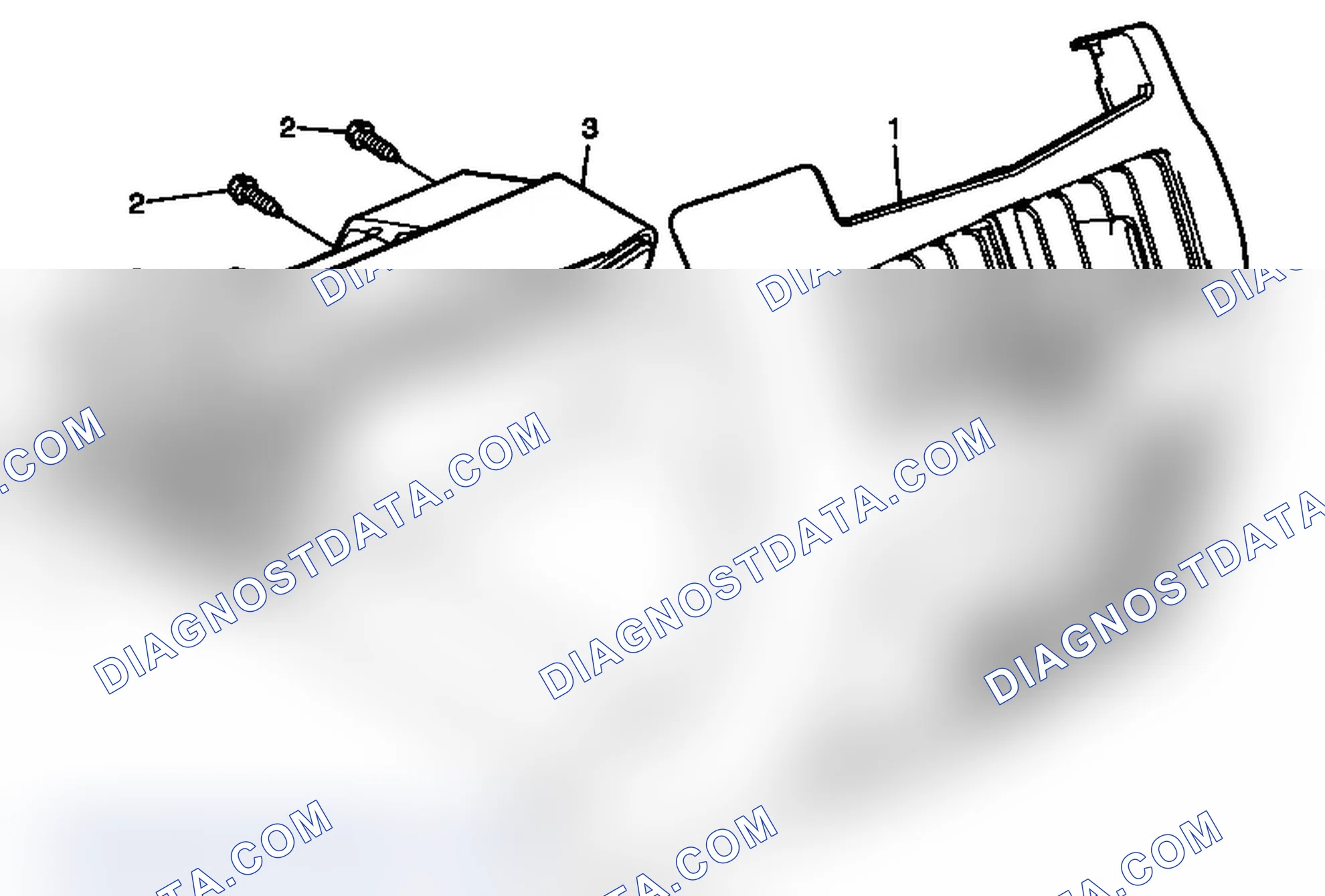 Scheme 108: Front Floor Console Rear Compartment Replacement