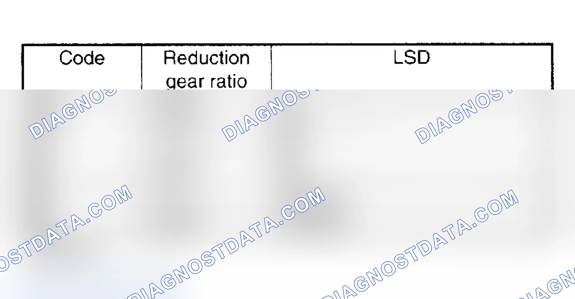 Scheme 7: REAR DIFFERENTIAL