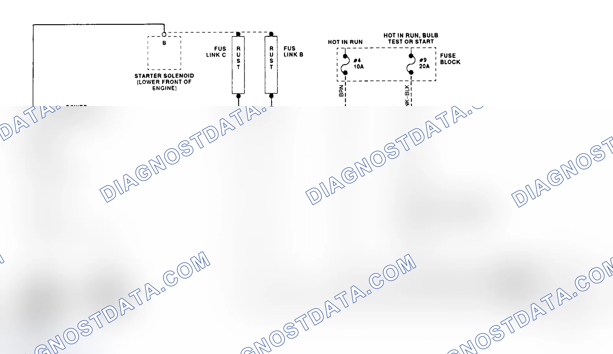 Scheme 7: Charging System Schematic (Beretta & Corsica)