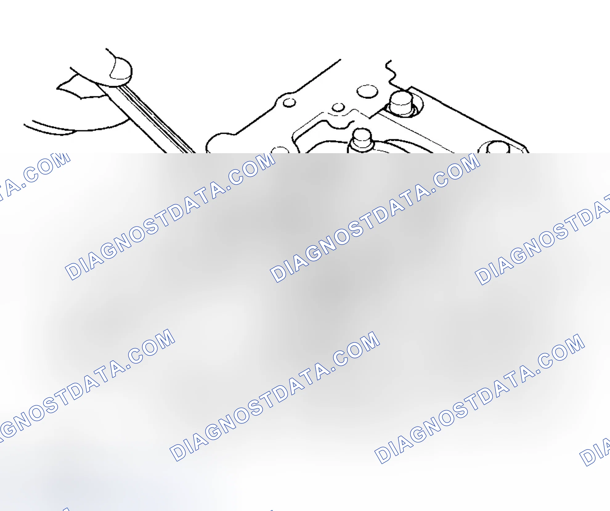 Scheme 187: Connecting Rod and Crankshaft End Play Inspection