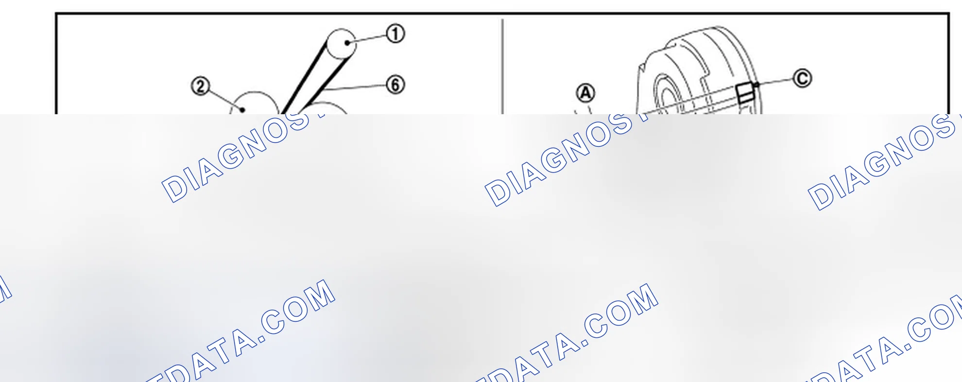 Scheme 42: DRIVE BELT: Exploded View